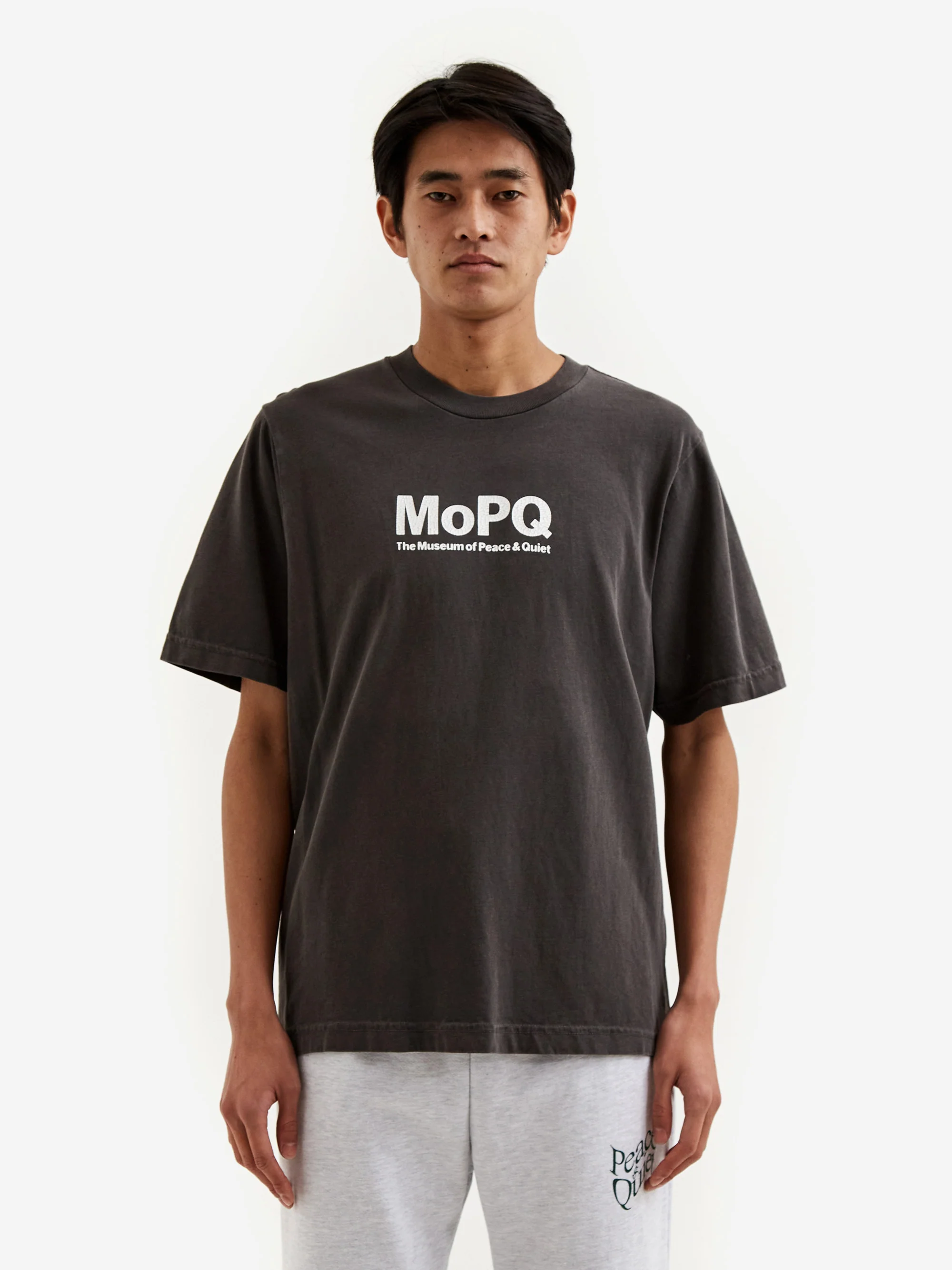 Museum Of Peace & Quiet Contemporary Museum T-Shirt - Black - Image 2
