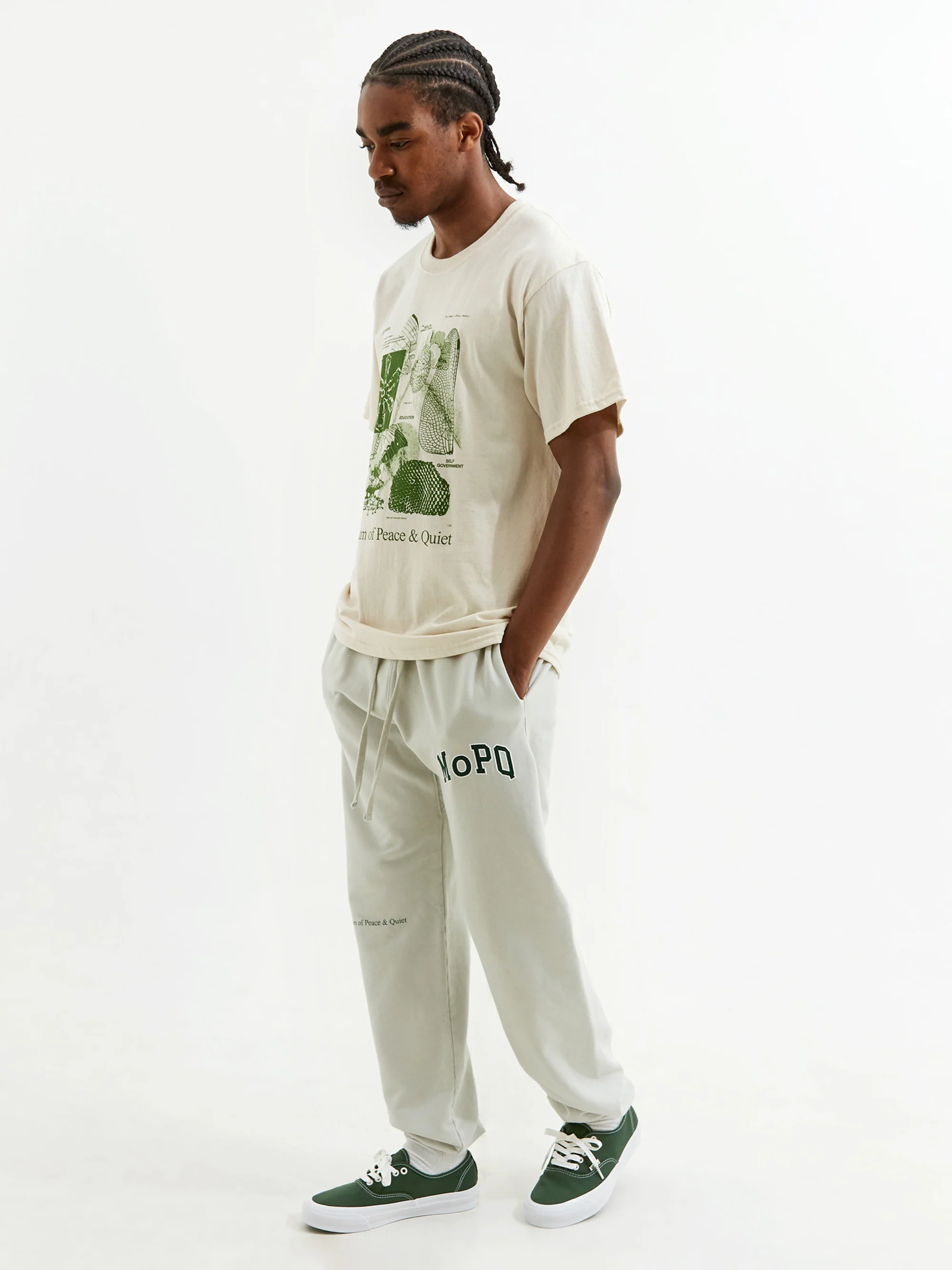 Museum Of Peace & Quiet Fibonacci T-Shirt - Cream - Image 6