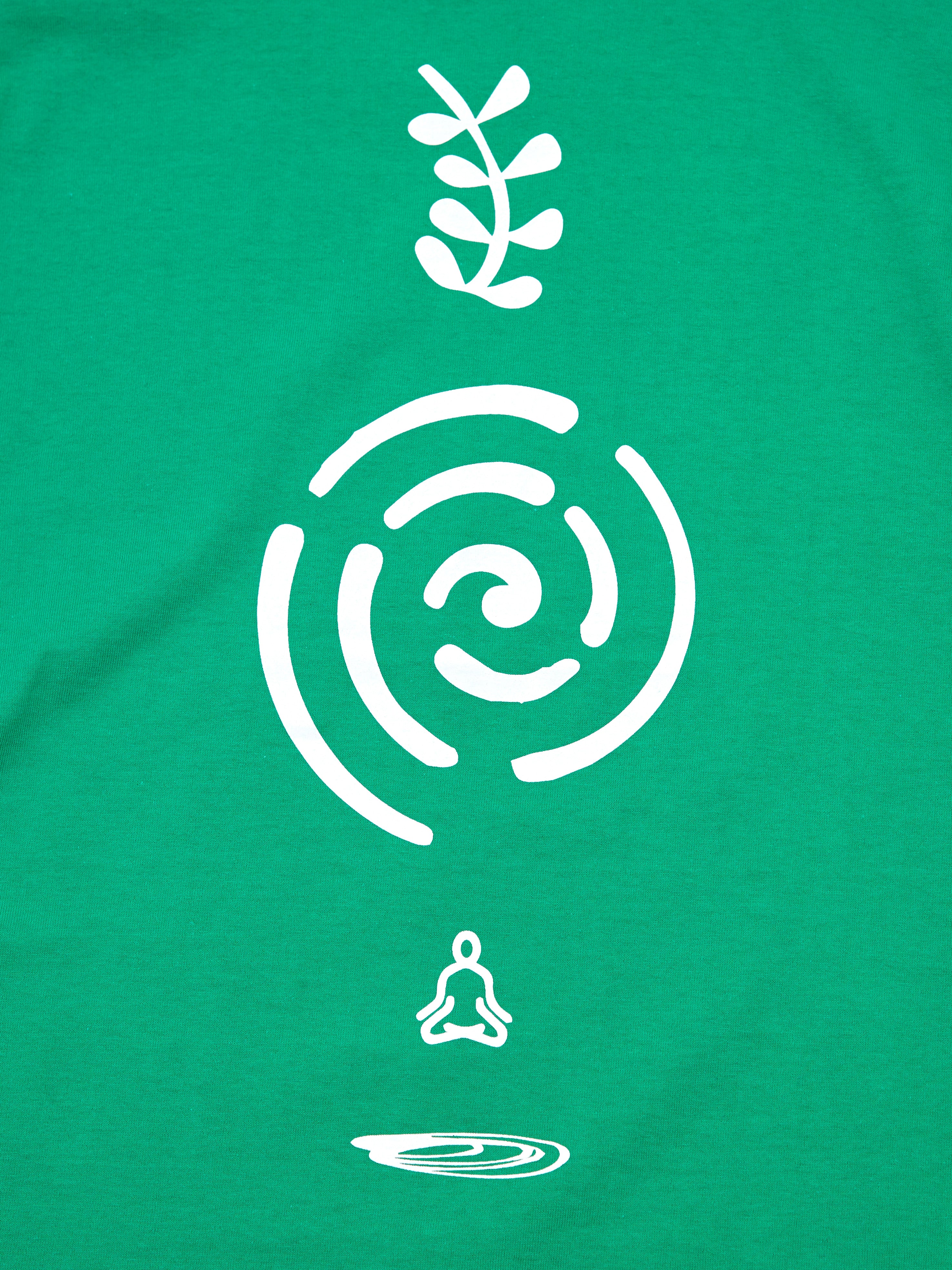 Museum Of Peace & Quiet Healing Arts T-Shirt - Green - Image 4