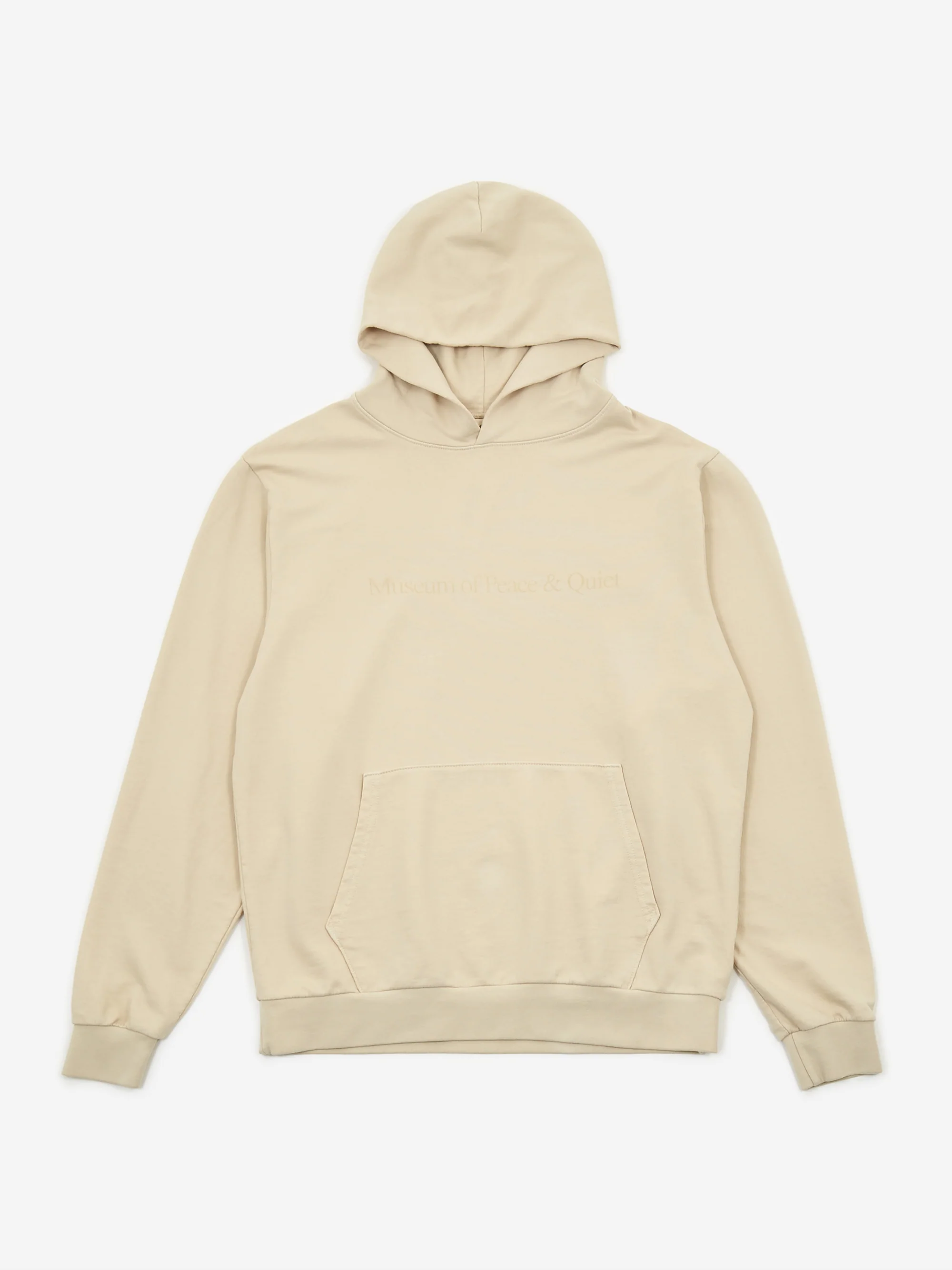 Museum Of Peace & Quiet MOPQ Hoodie - Cream - Image 2