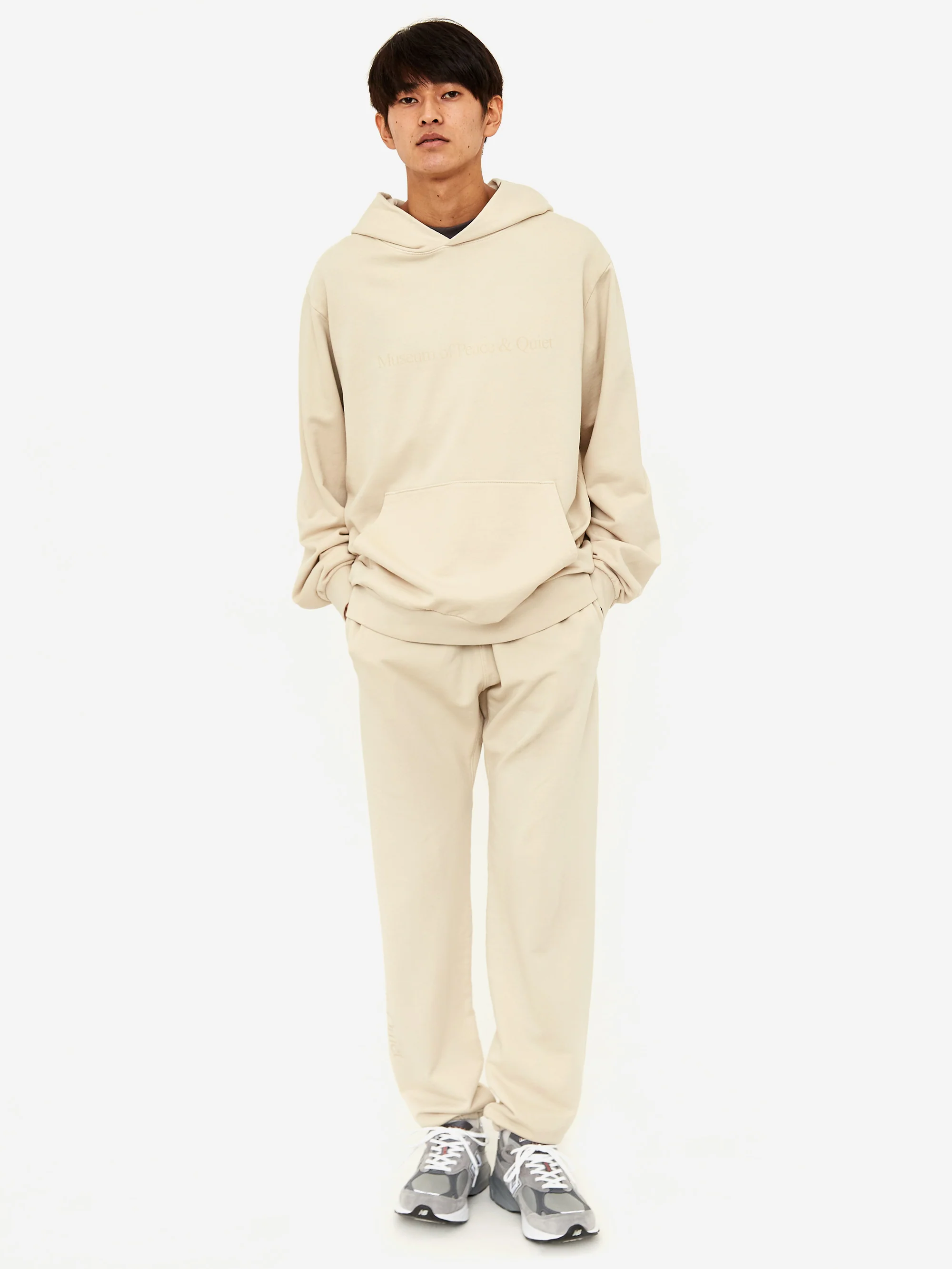 Museum Of Peace & Quiet MOPQ Hoodie - Cream - Image 7
