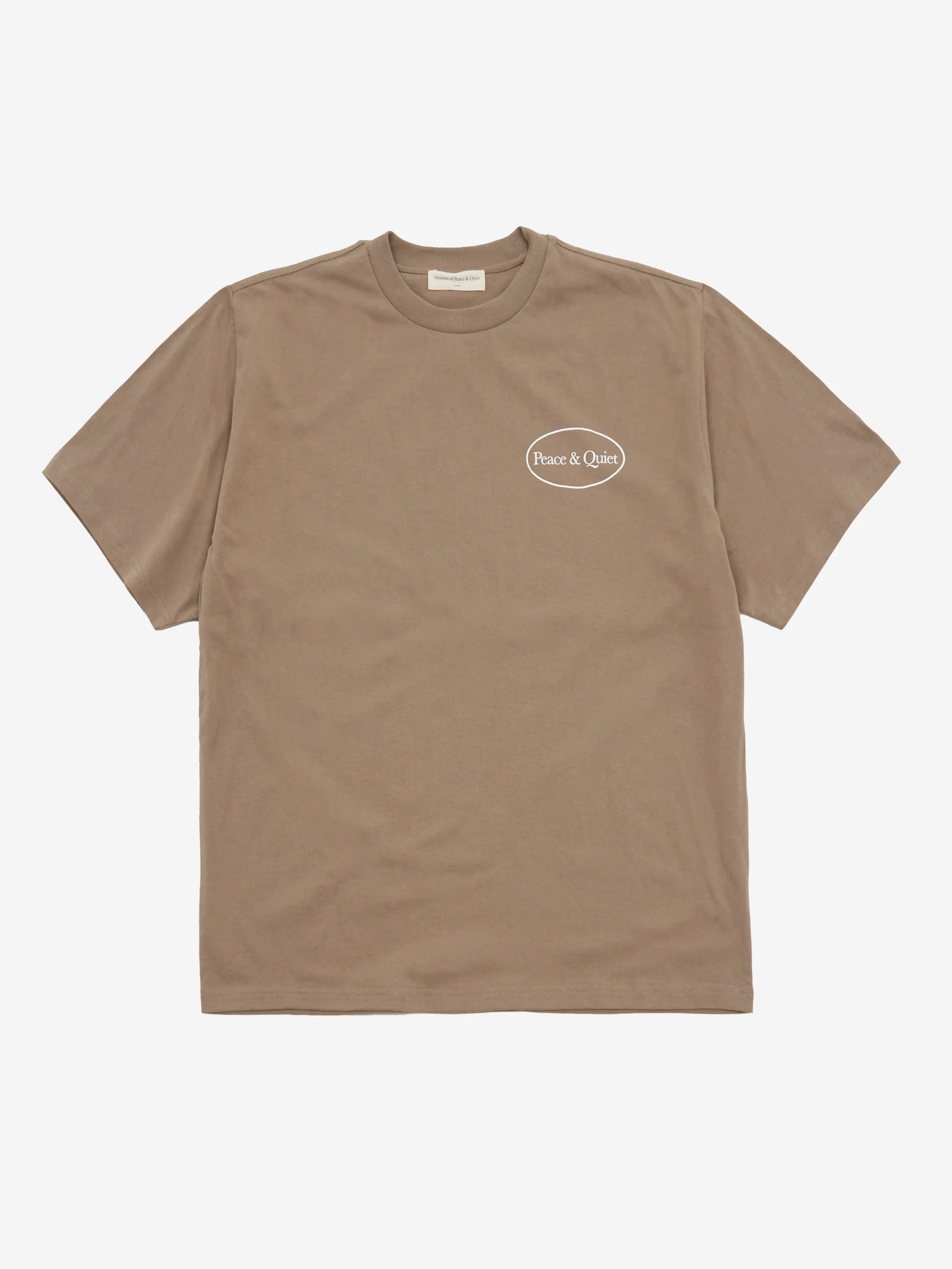 Museum Of Peace & Quiet Museum Hours T-Shirt - Clay