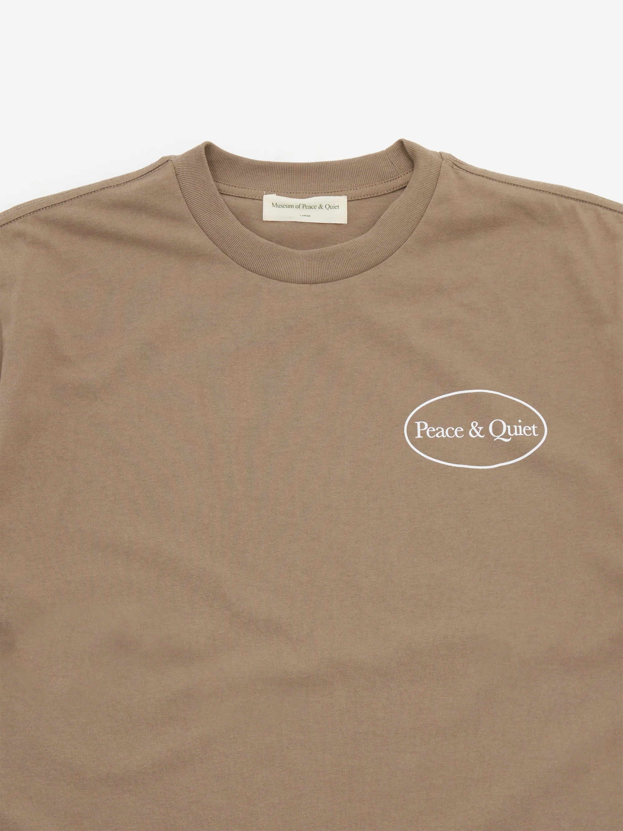 Museum Of Peace & Quiet Museum Hours T-Shirt - Clay - Image 3
