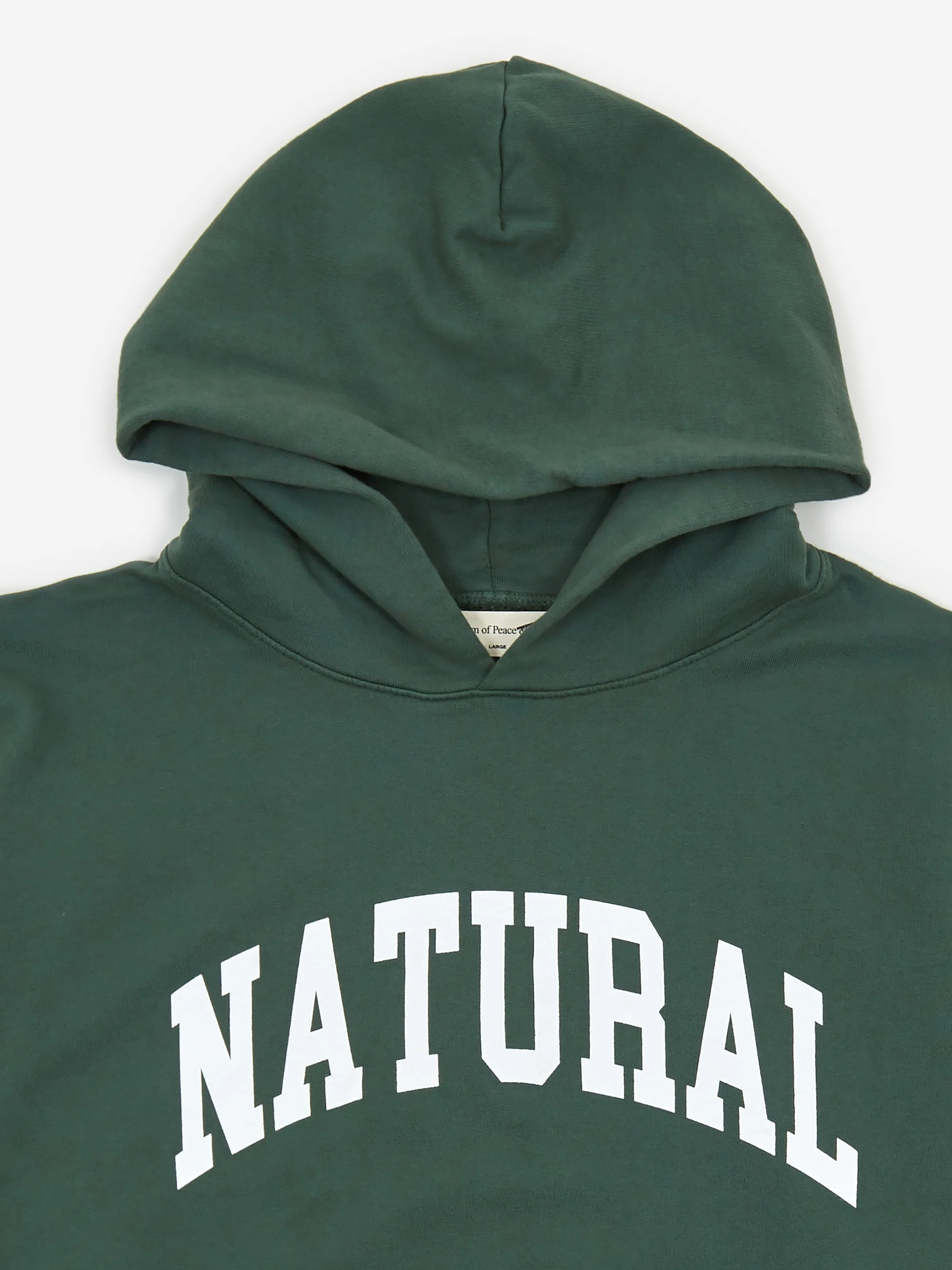 Museum Of Peace & Quiet Natural Hoodie - Forest - Image 3