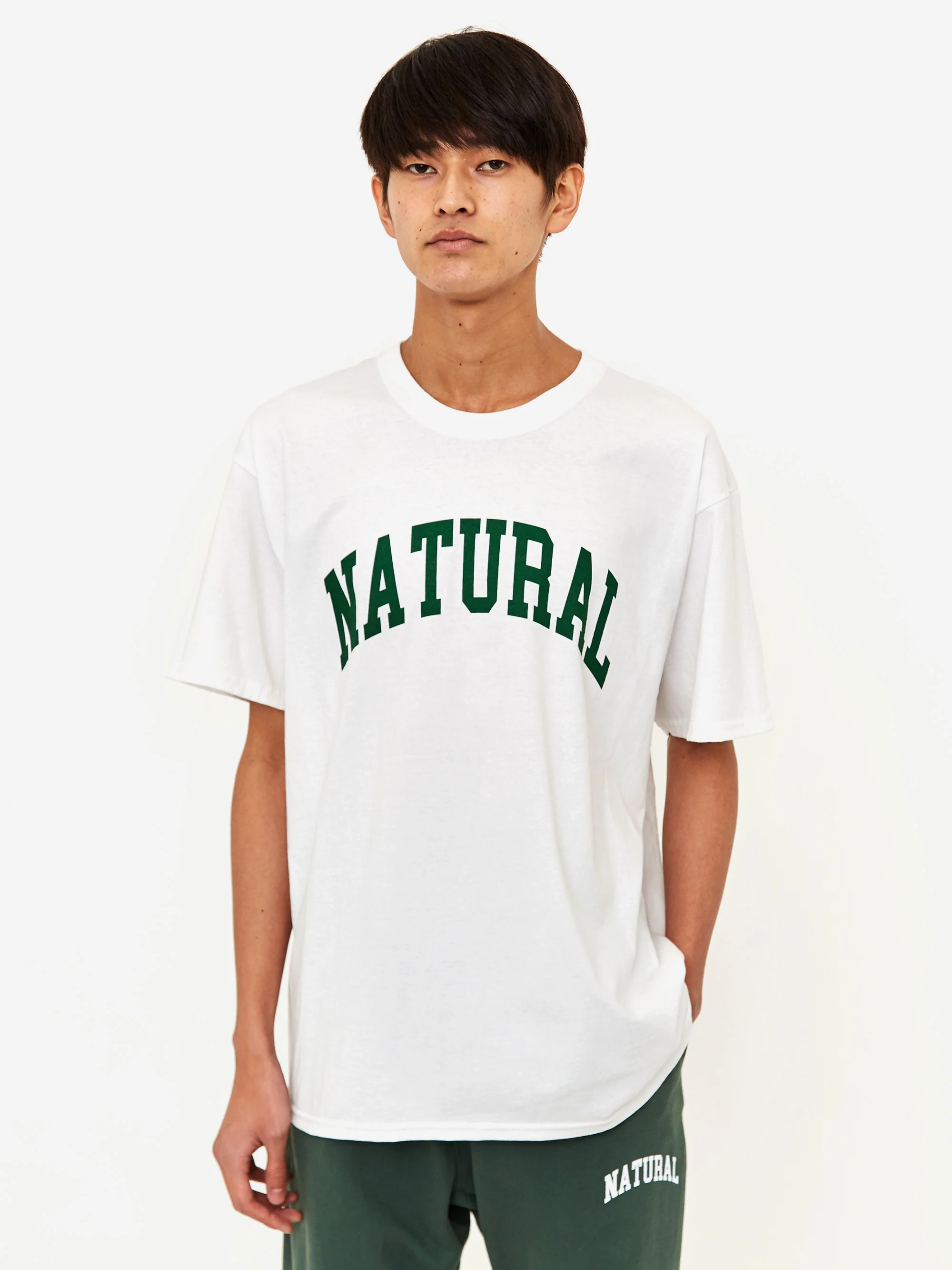 Museum Of Peace & Quiet Natural Shortsleeve T-Shirt - White - Image 5