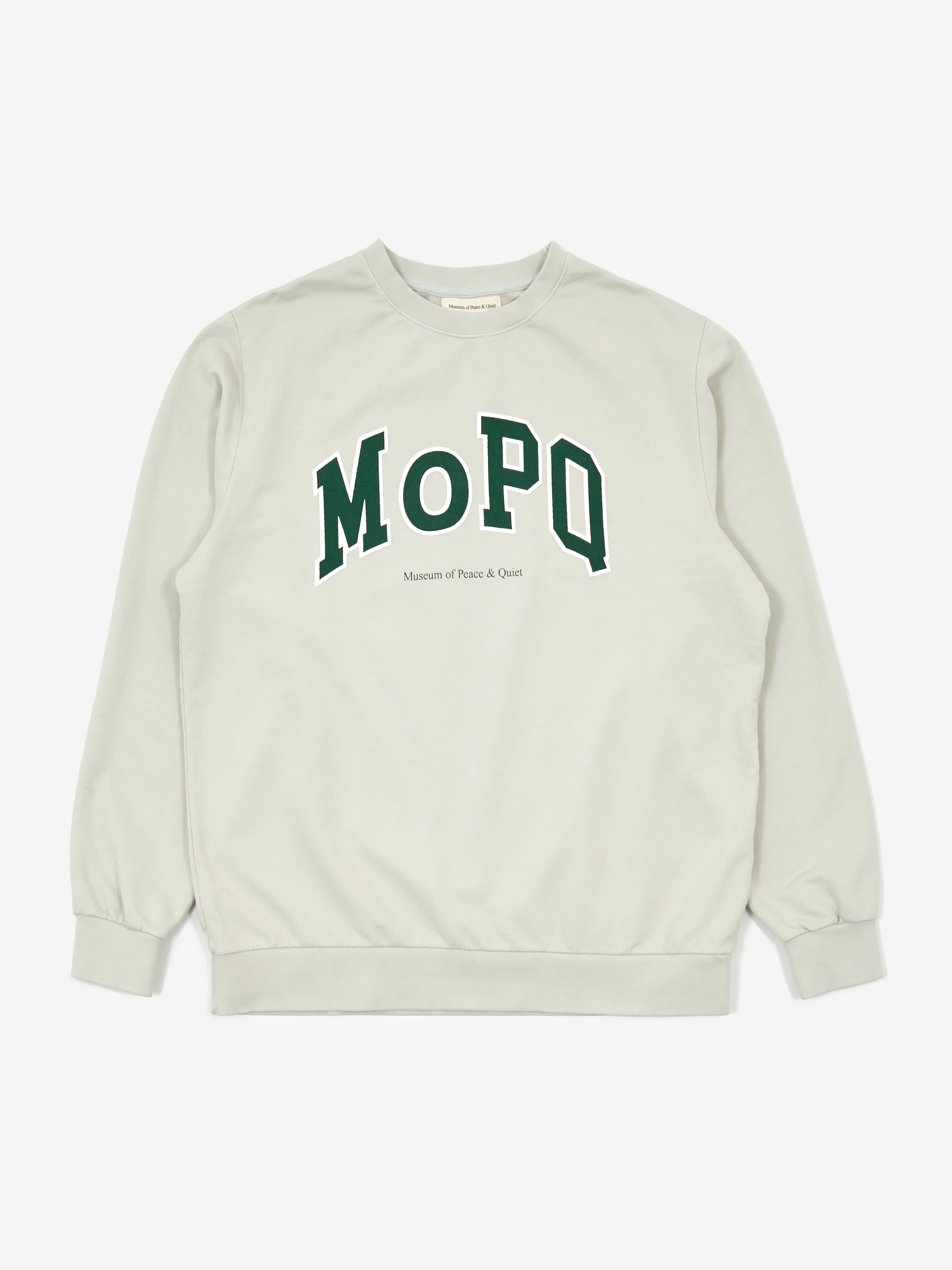Museum Of Peace & Quiet University Crewneck - Heather Grey