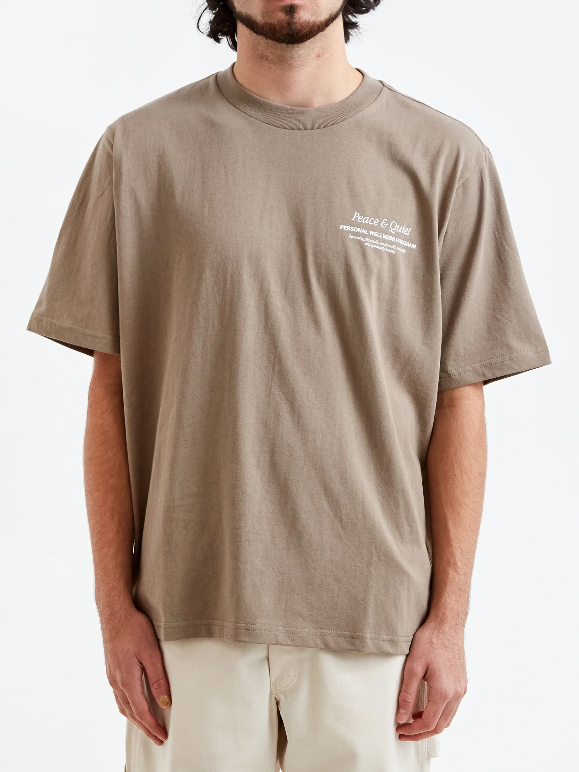 Museum Of Peace & Quiet Wellness Program T-Shirt - Coffee - Image 5