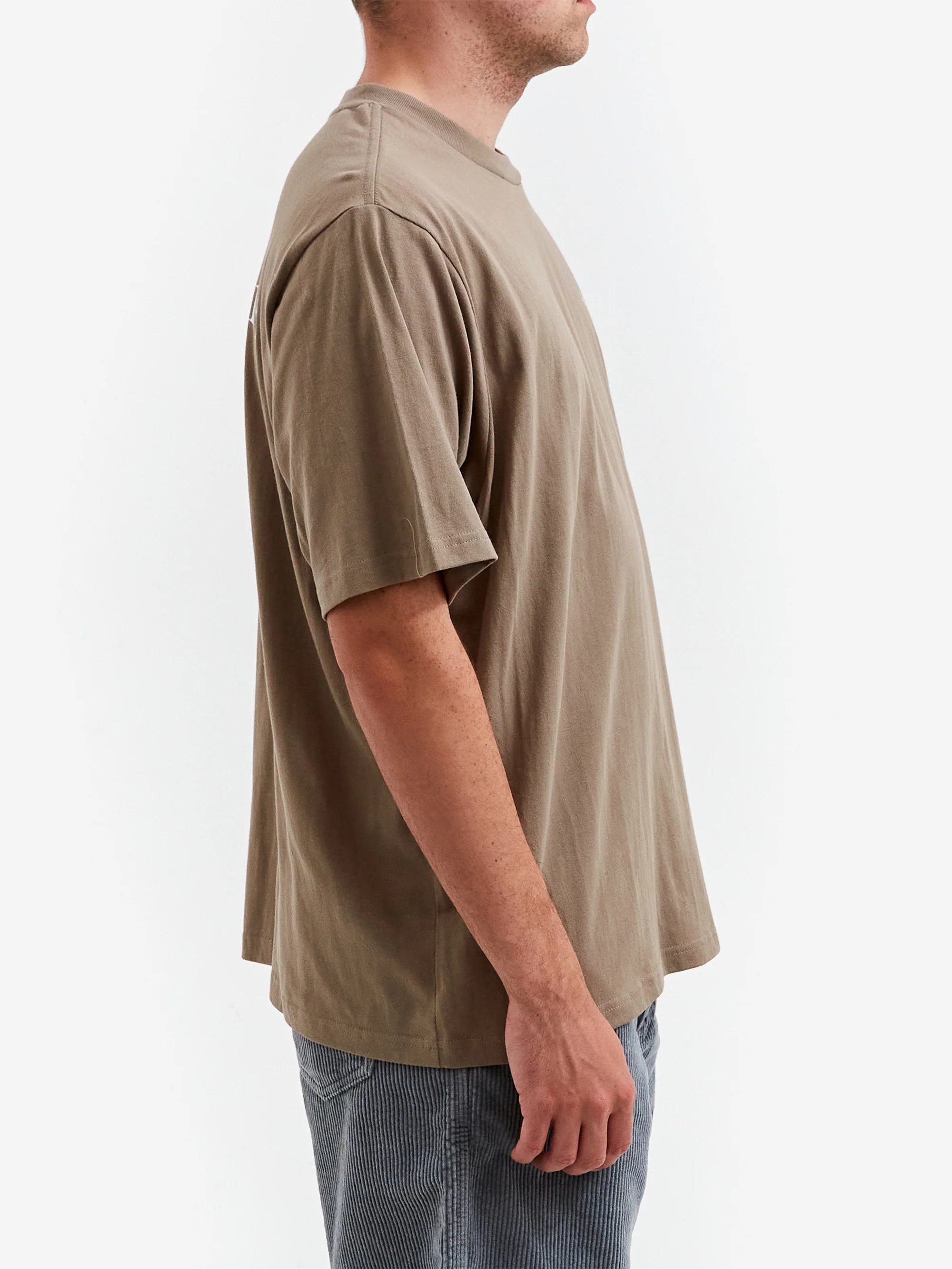 Museum Of Peace & Quiet Wordmark T-Shirt - Clay - Image 5