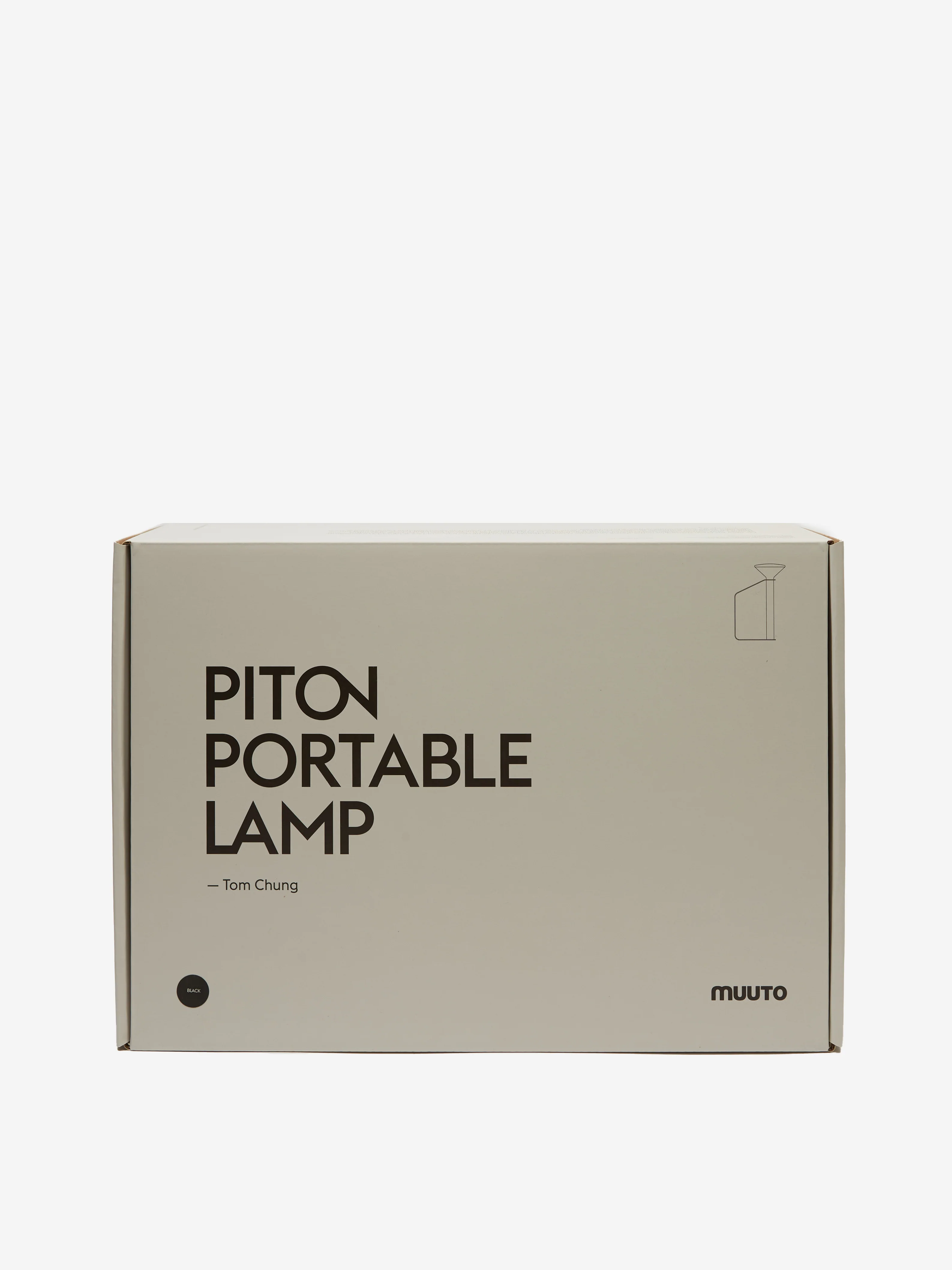 Muuto Piton Portable Lamp - Black - Image 5
