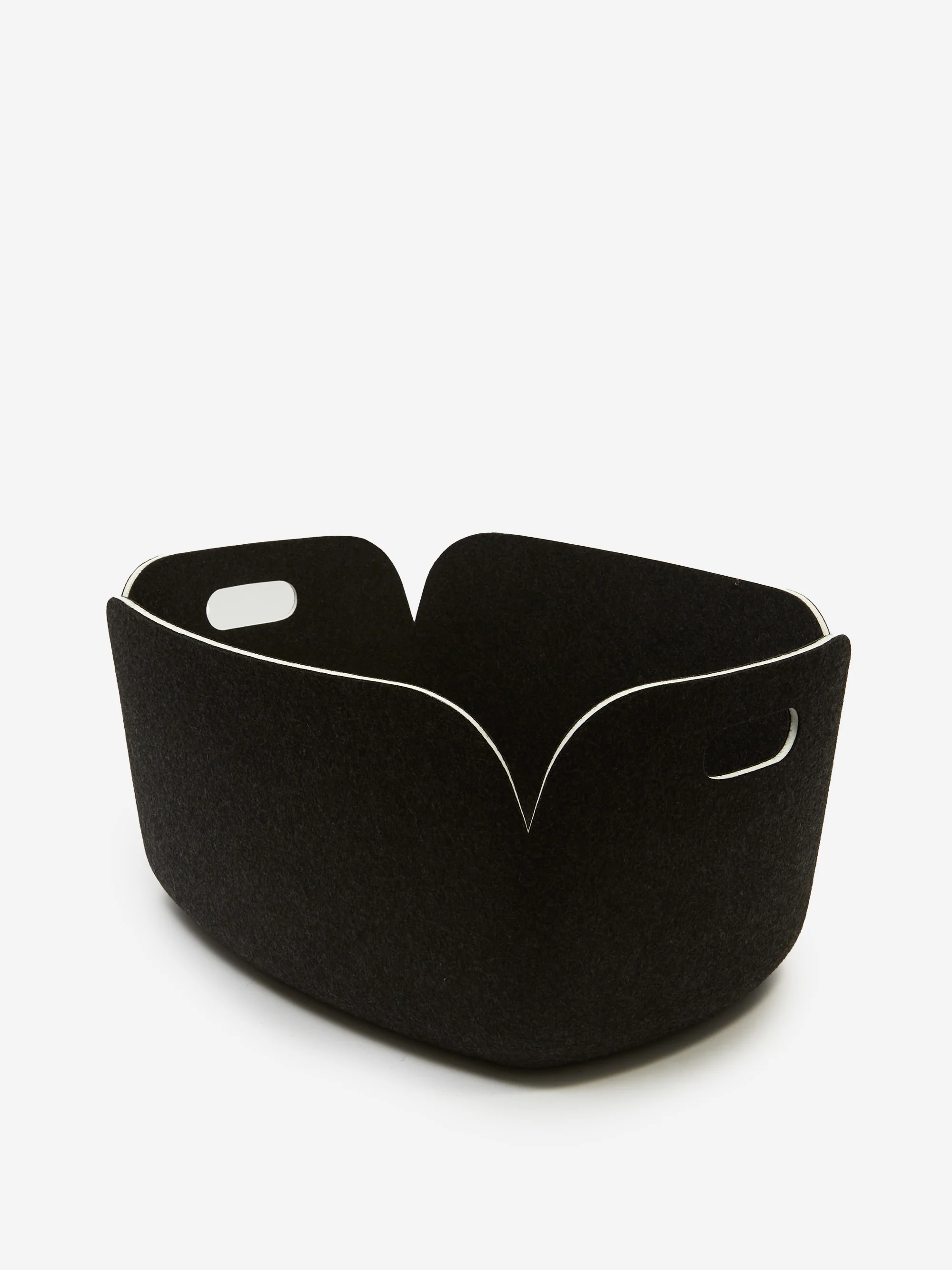 Muuto Restore Storage Basket by Mika Tolvanen - Black Melange - Image 2