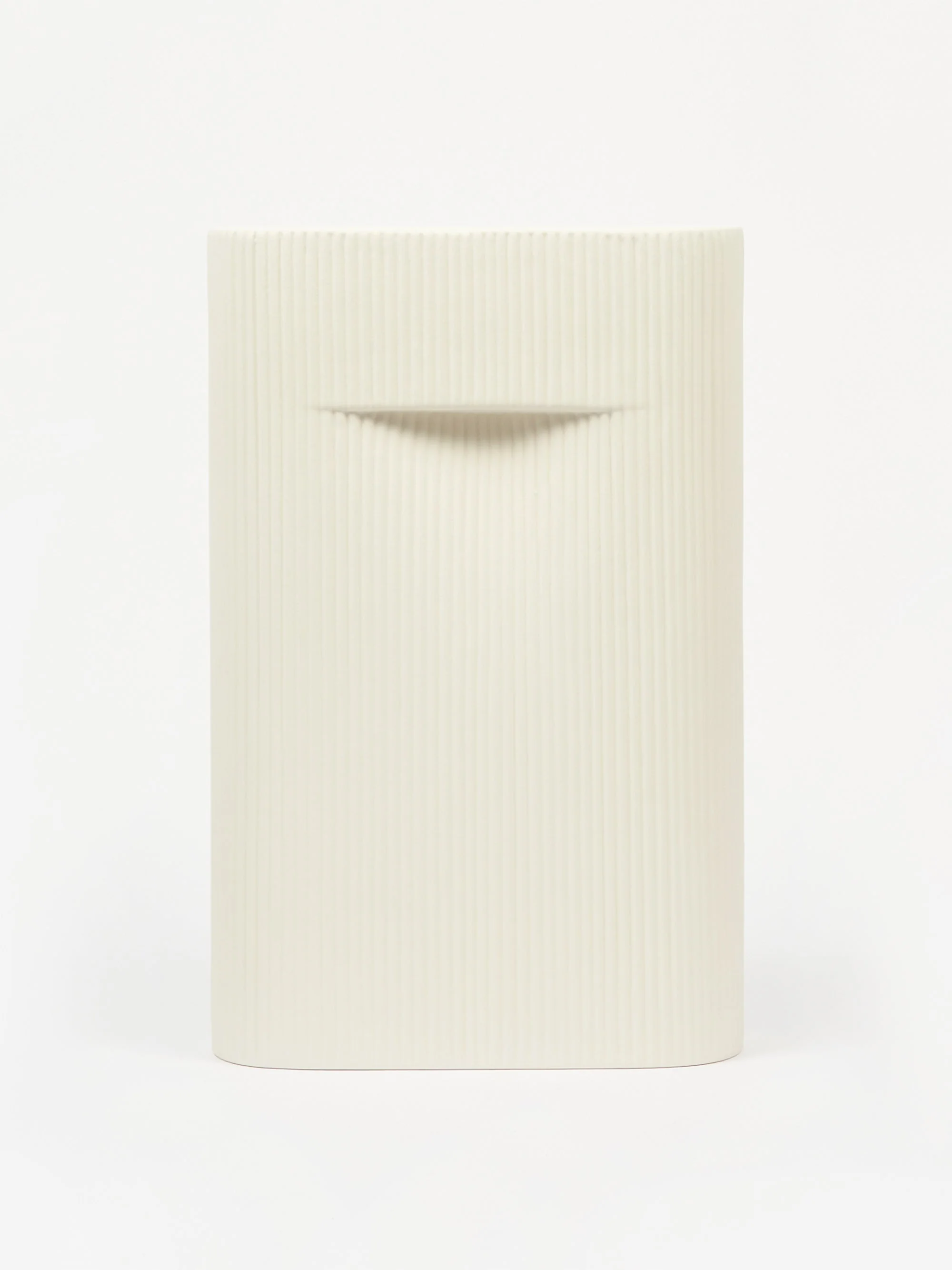 Muuto Ridge Large Vase - White - Image 2