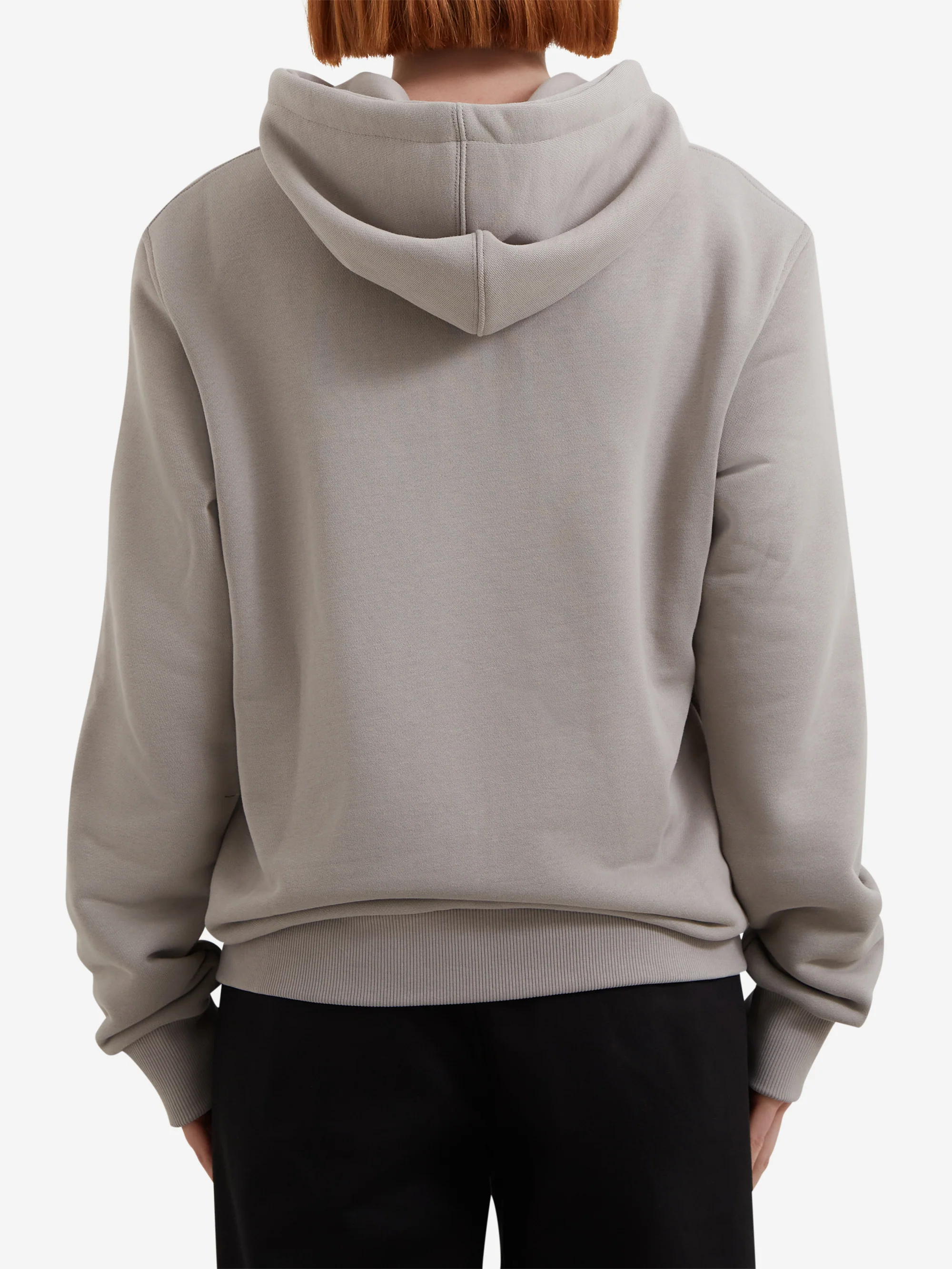 NACHE Ruffle Zip Up Hoodie - Grey - Image 4