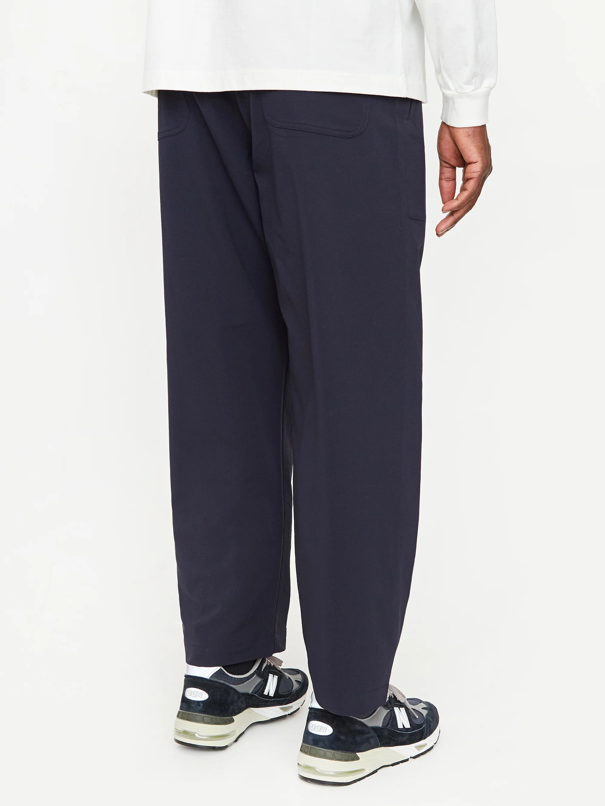 Nanamica ALPHADRY Wide Easy Pant - Navy - old stlye - Image 8