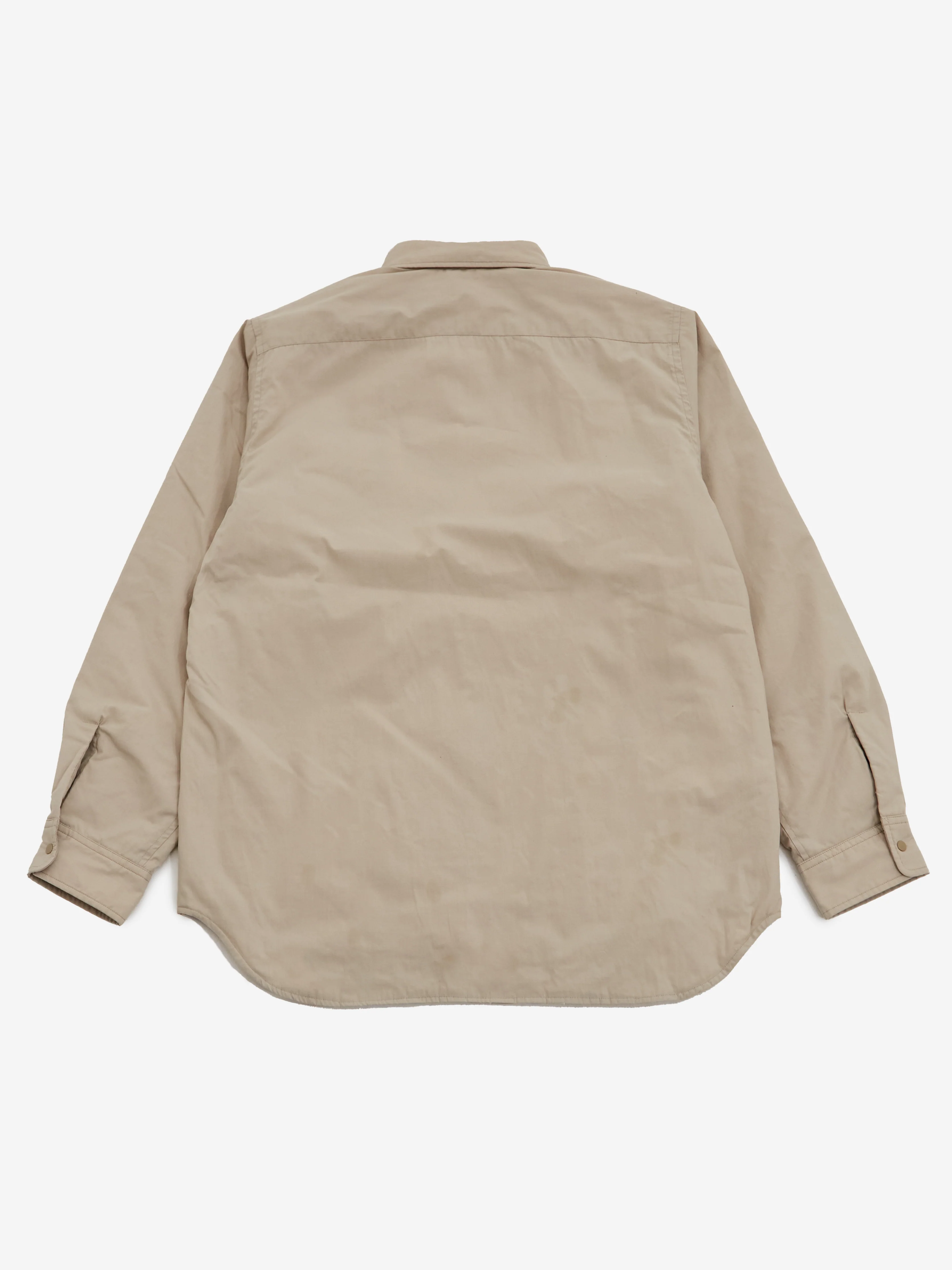 Nanamica Insulation Shirt Jacket - Beige - Image 4