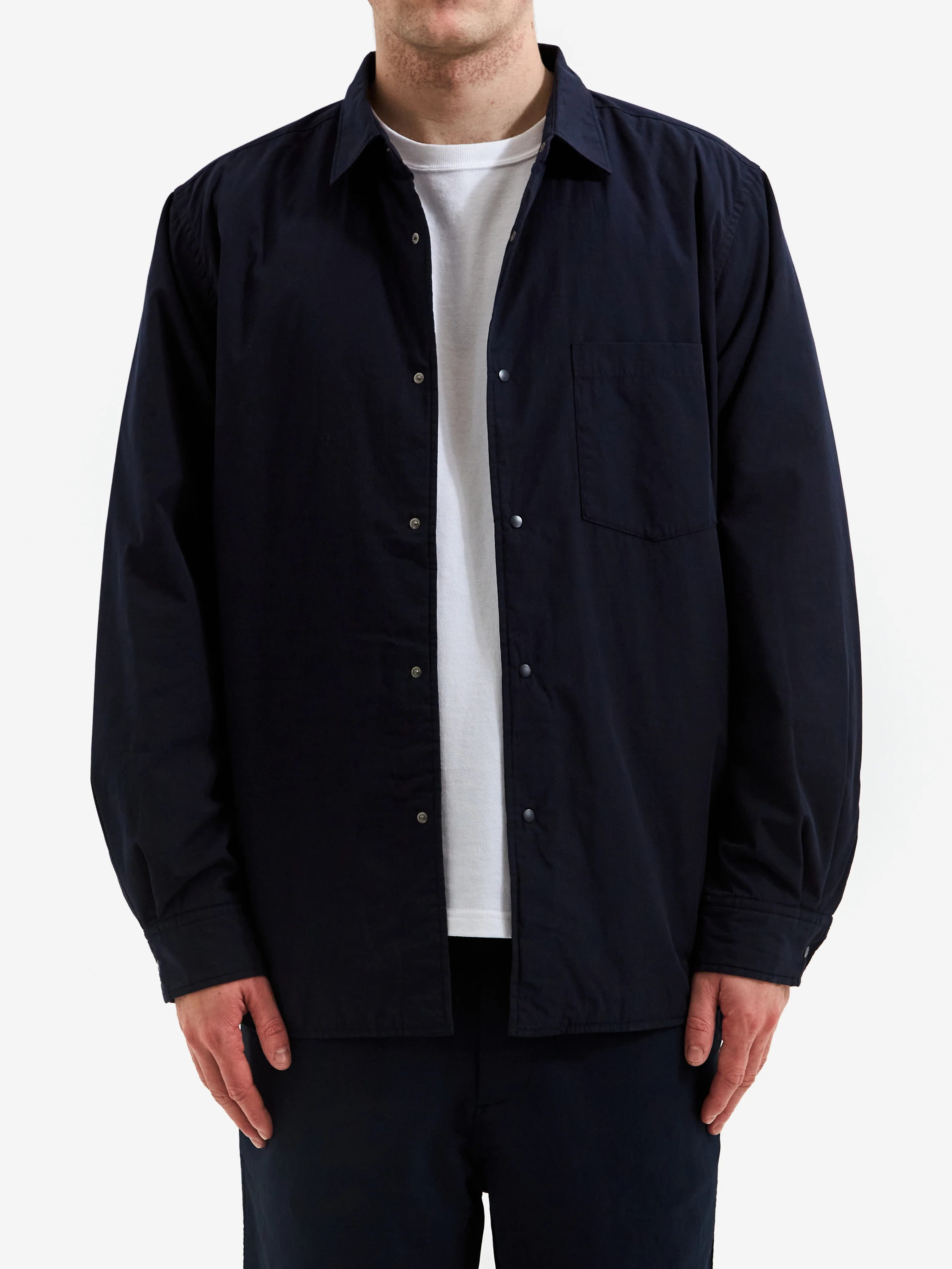 Nanamica Insulation Shirt Jacket - Dark Navy - Image 5