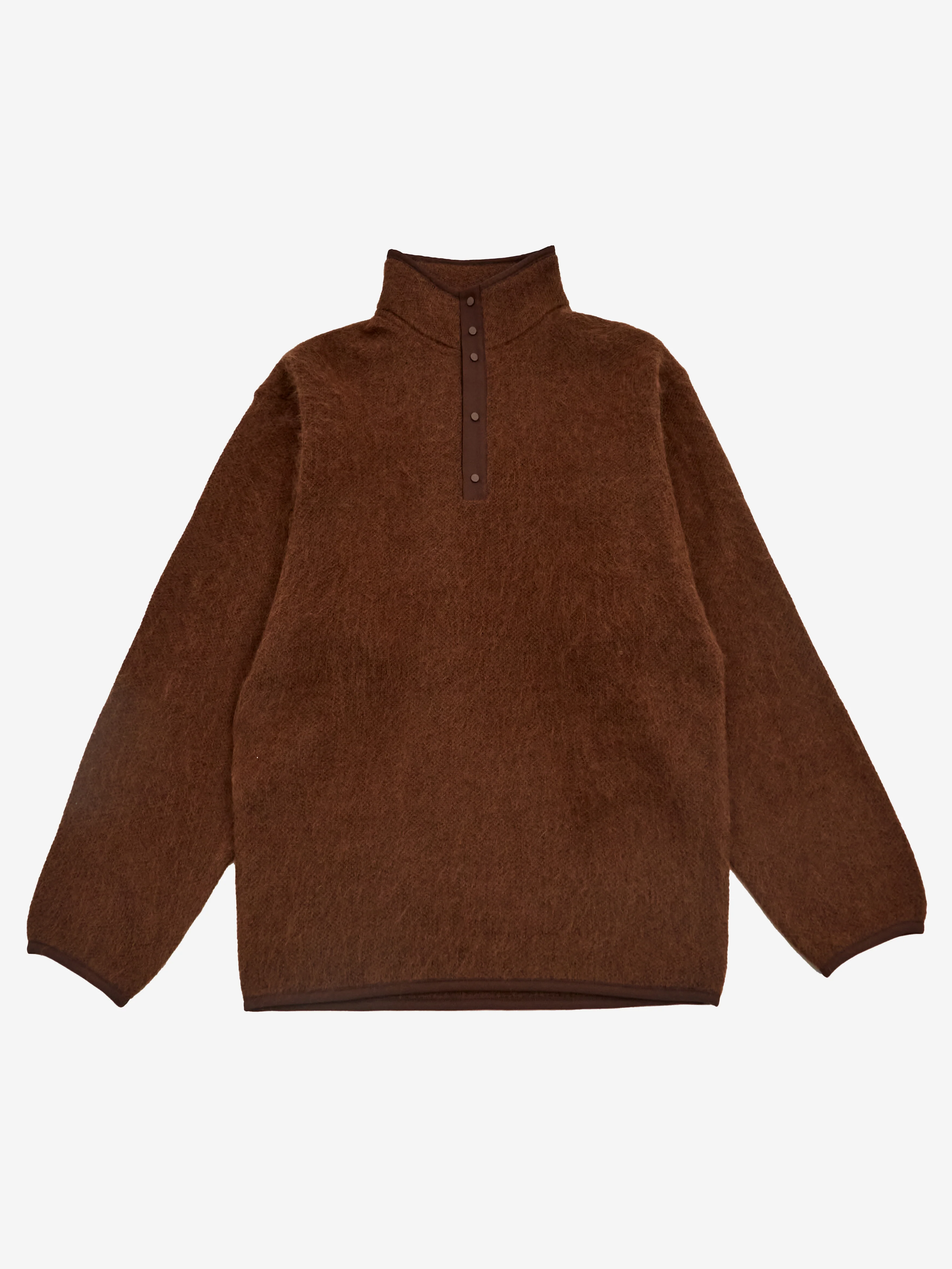 Nanamica Pullover Mohair Sweater - Brown
