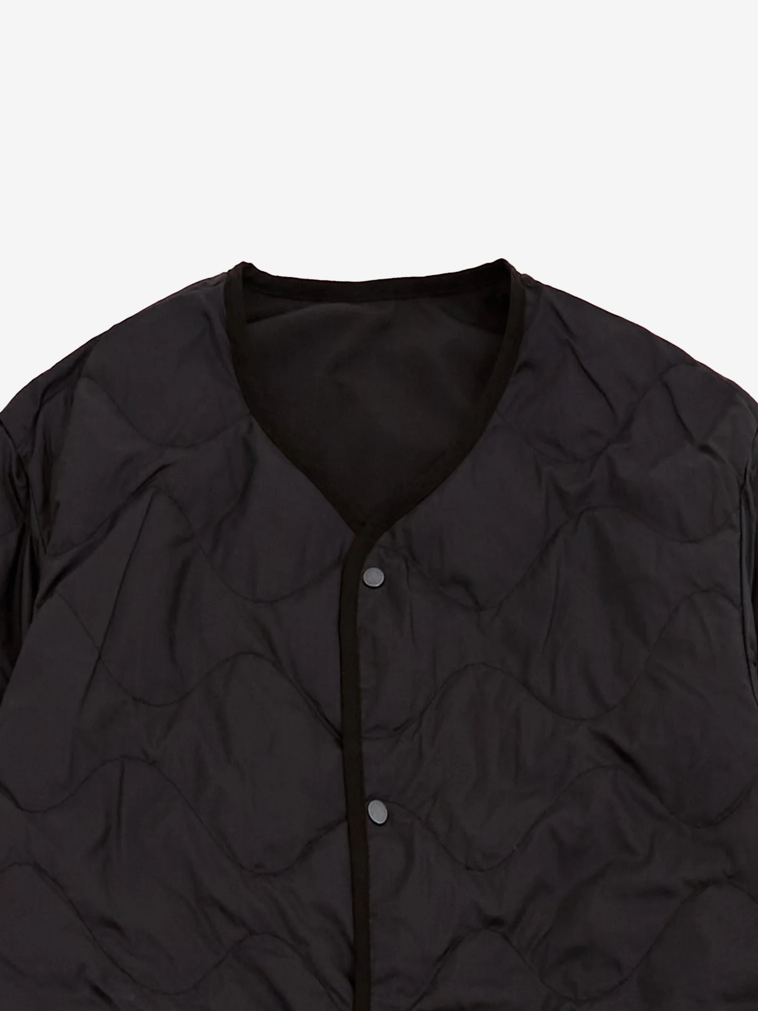 Nanamica Reversible Down Cardigan - Charcoal - Image 6