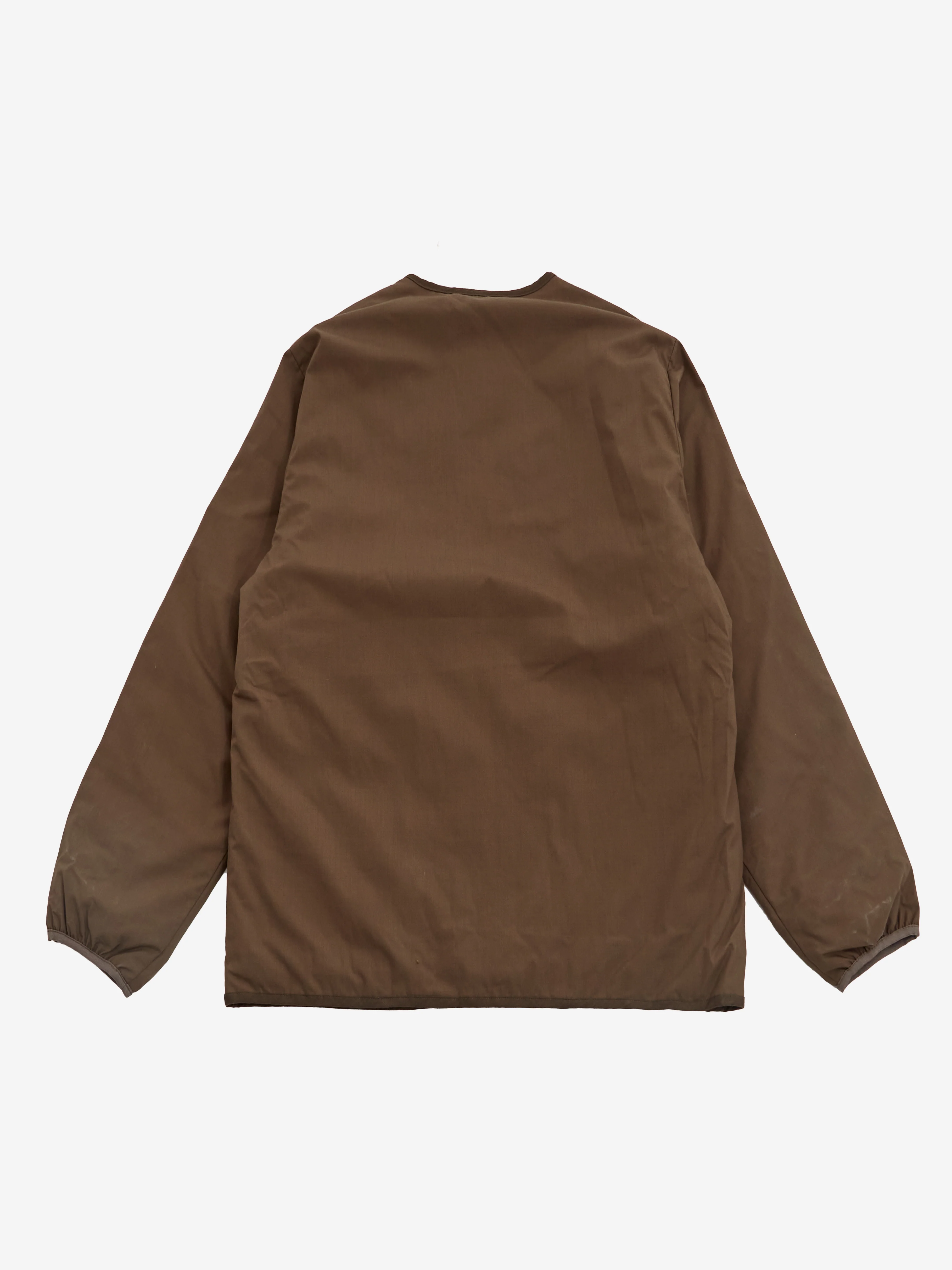 Nanamica Reversible Down Cardigan - Khaki Beige - Image 7
