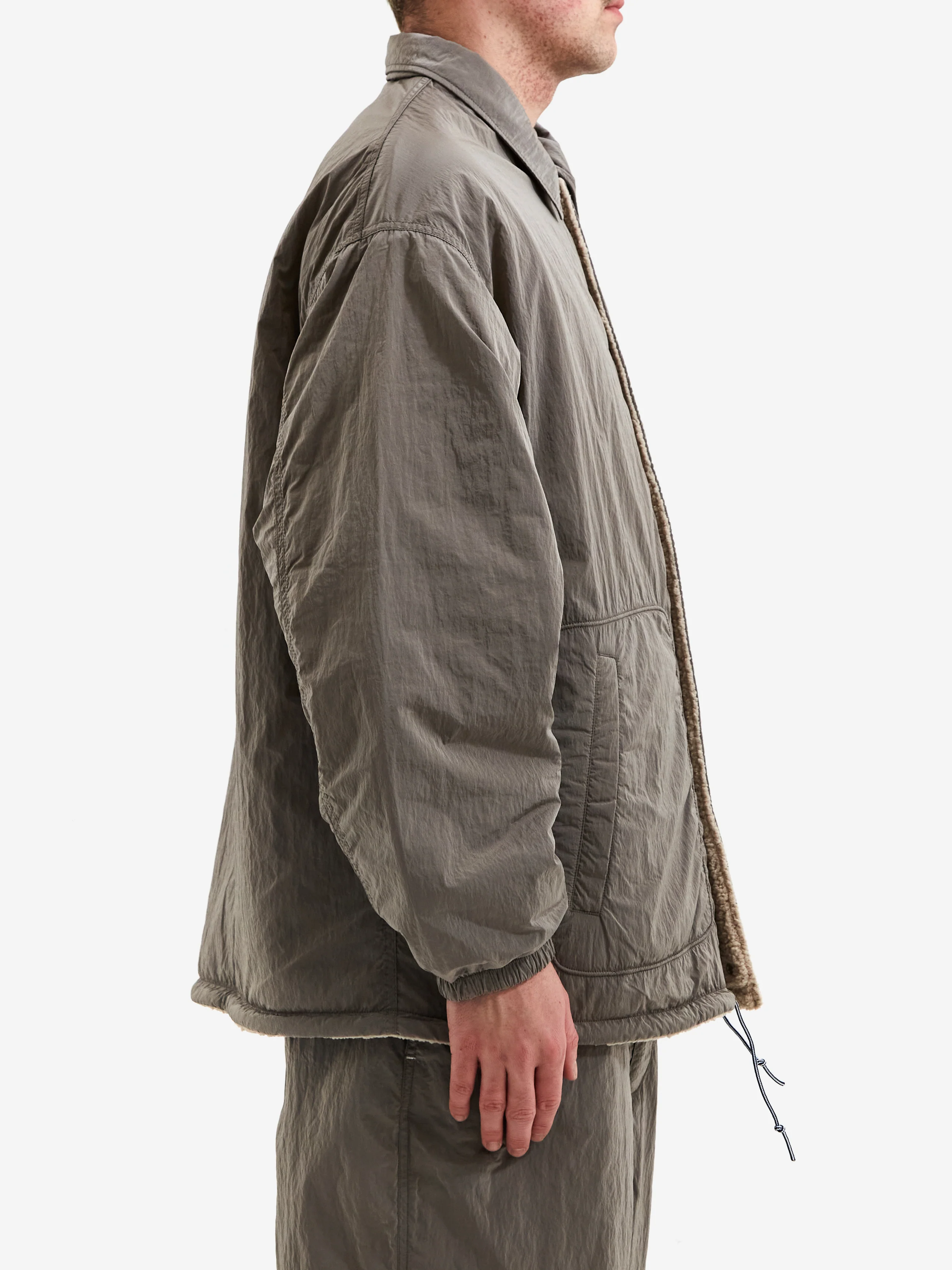 Nanamica Reversible Wind Jacket - Beige - Image 10