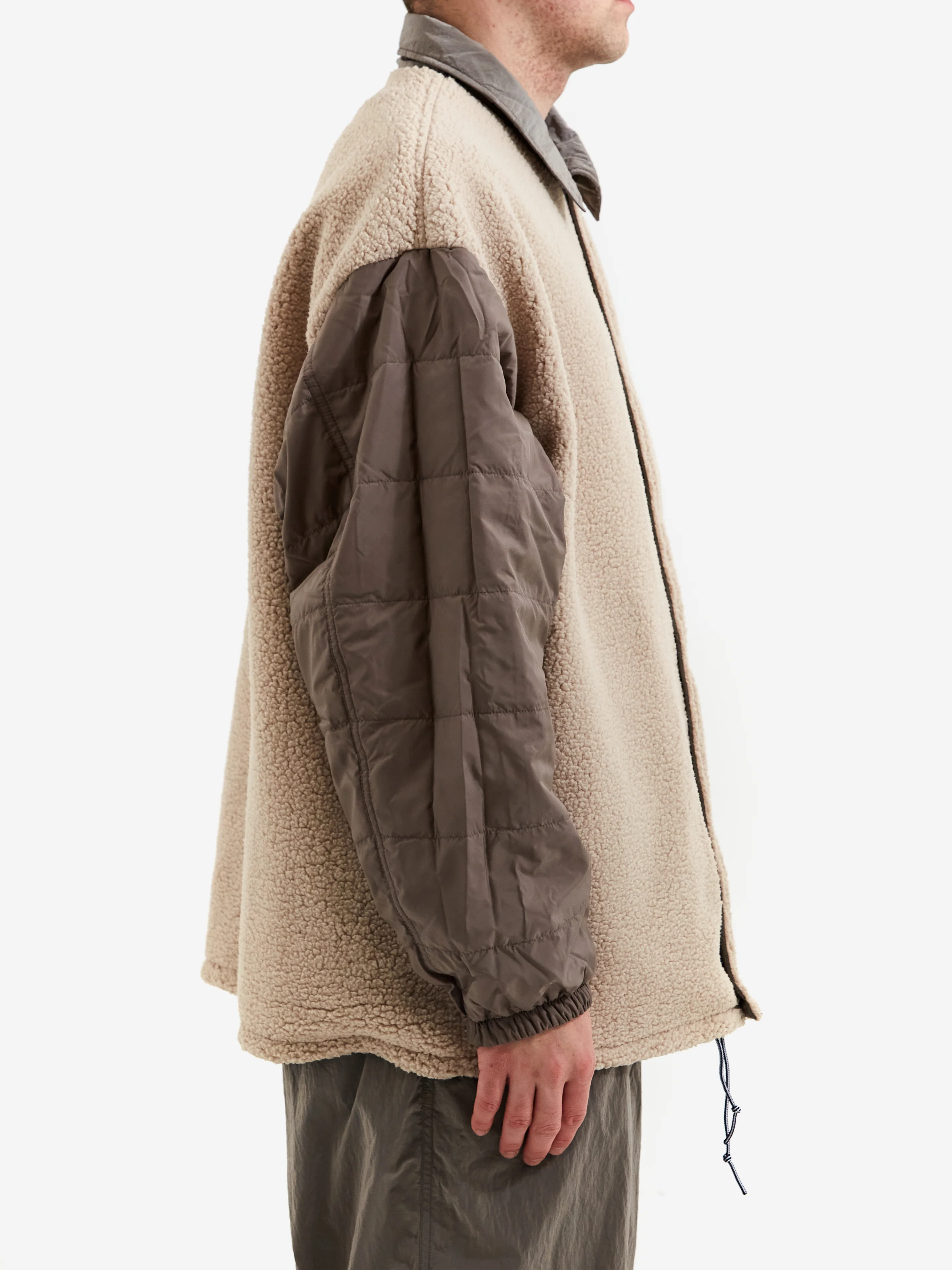 Nanamica Reversible Wind Jacket - Beige - Image 11