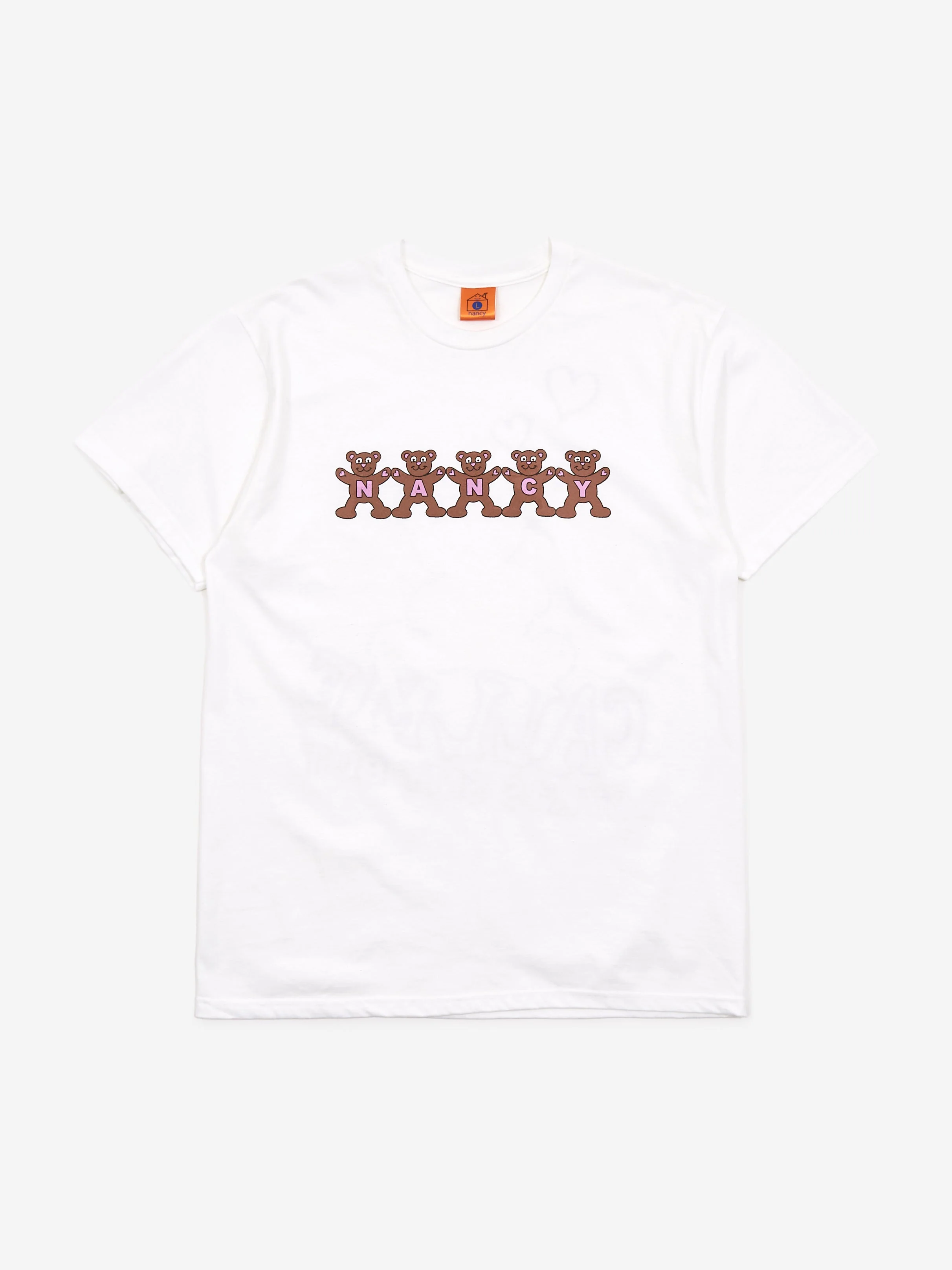 Nancy Call Me Short Sleeve T-Shirt W - White