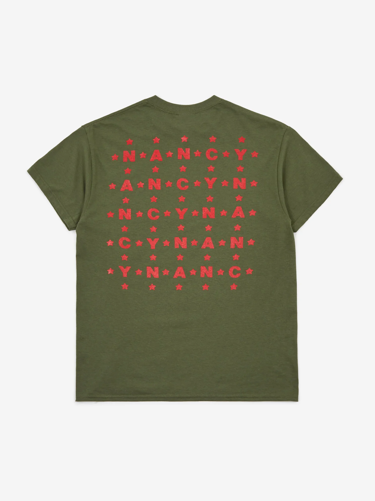 Nancy Crush Their Heads Tee - Military Green - Image 3