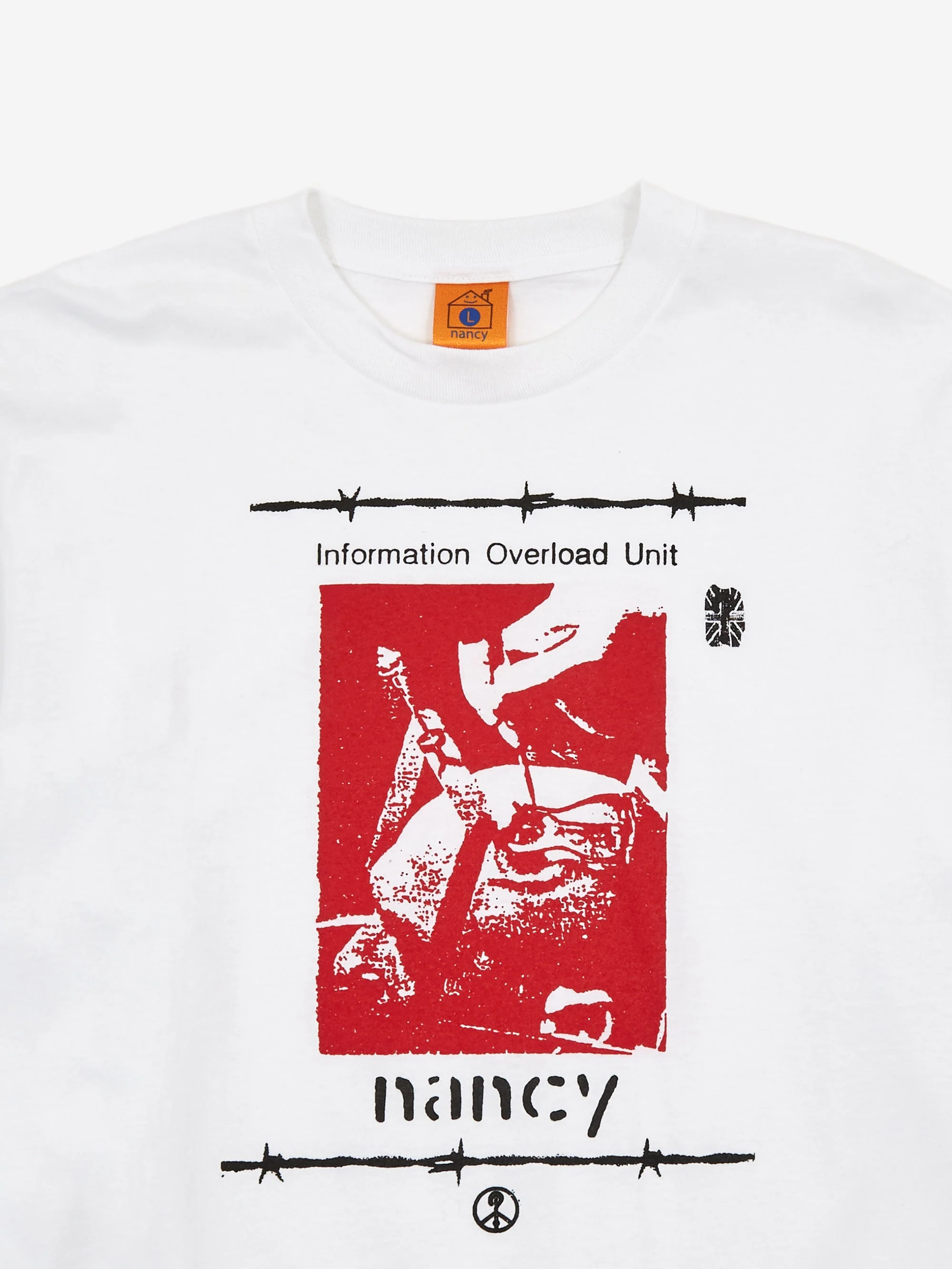 Nancy IOU Long Sleeve T-Shirt - White - Image 3