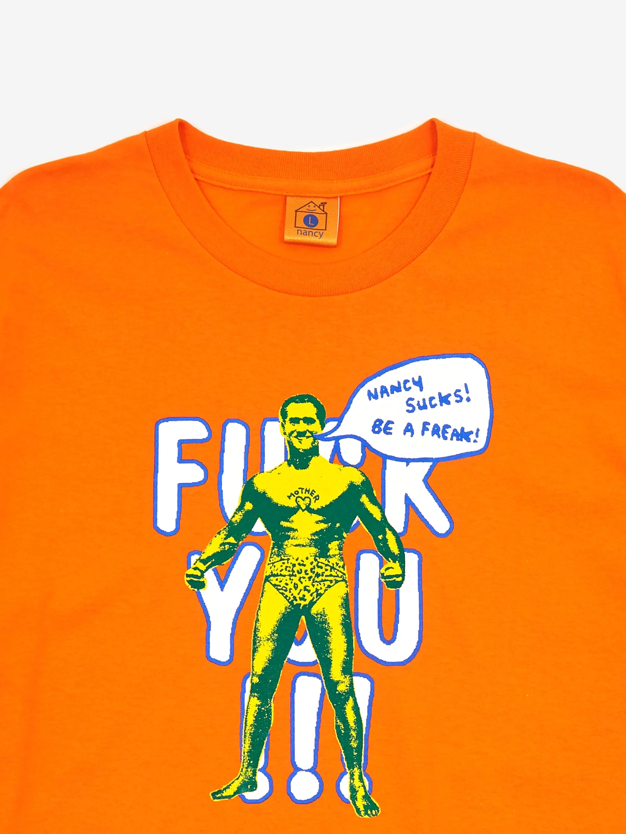 Nancy Nancy Man Short Sleeve T-Shirt - Orange - Image 3