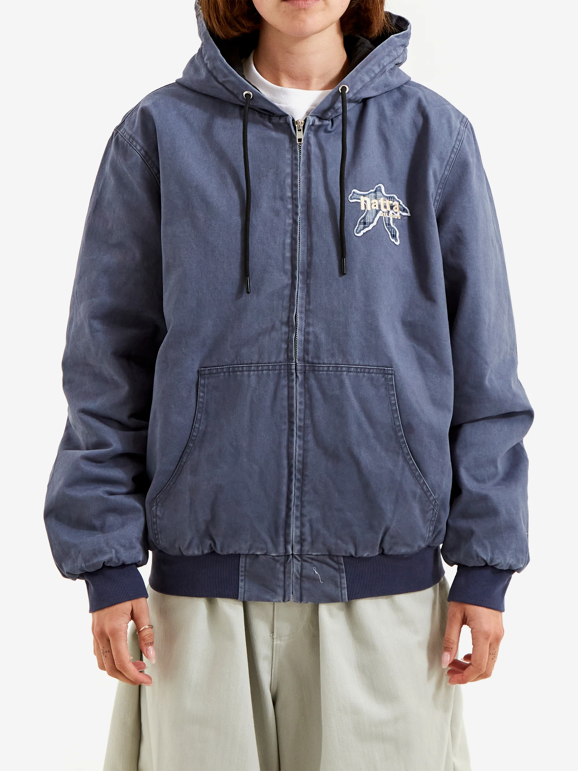Natra Studios Bear Workwear Jacket - Blue - Image 3
