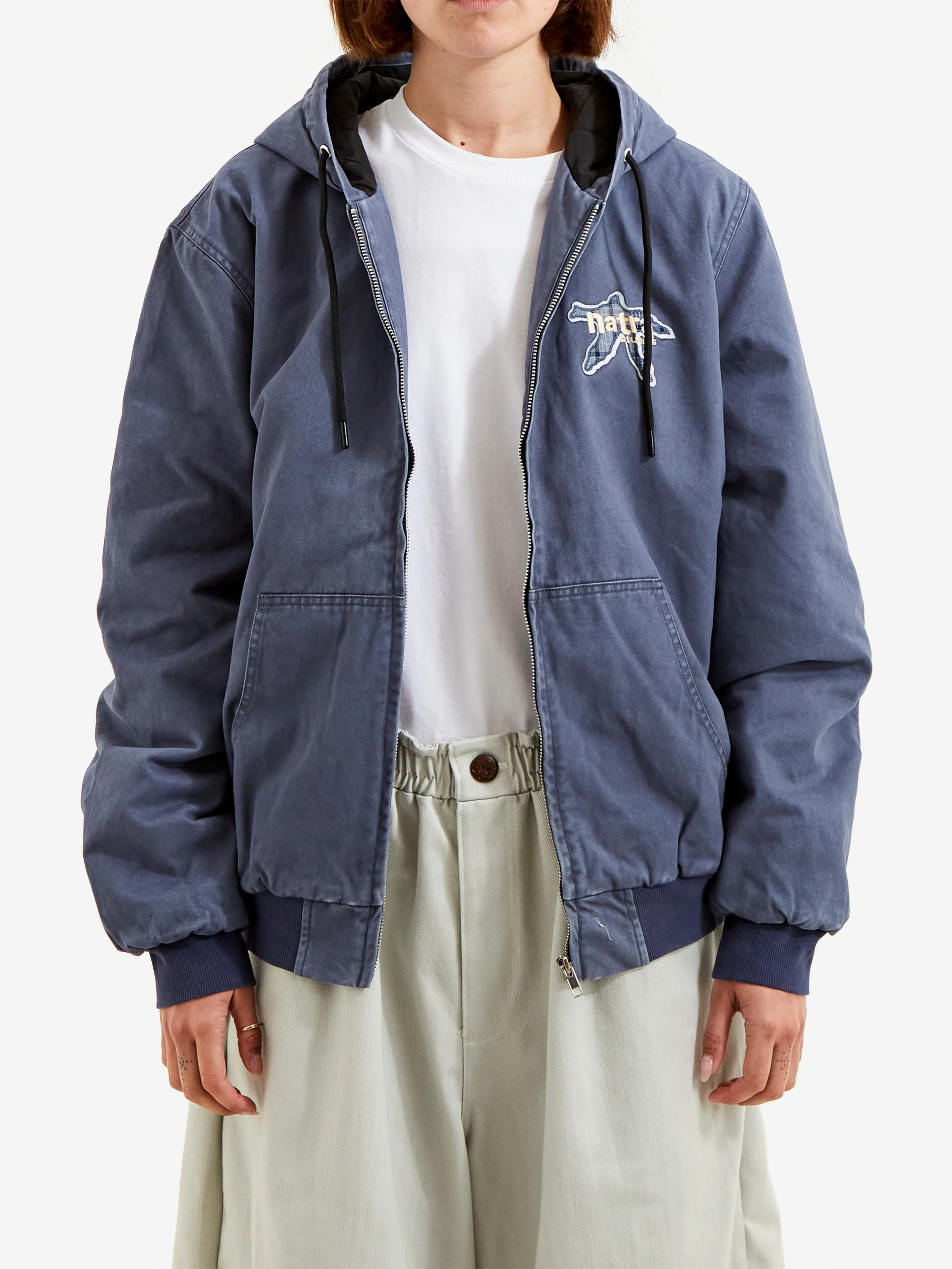Natra Studios Bear Workwear Jacket - Blue - Image 4