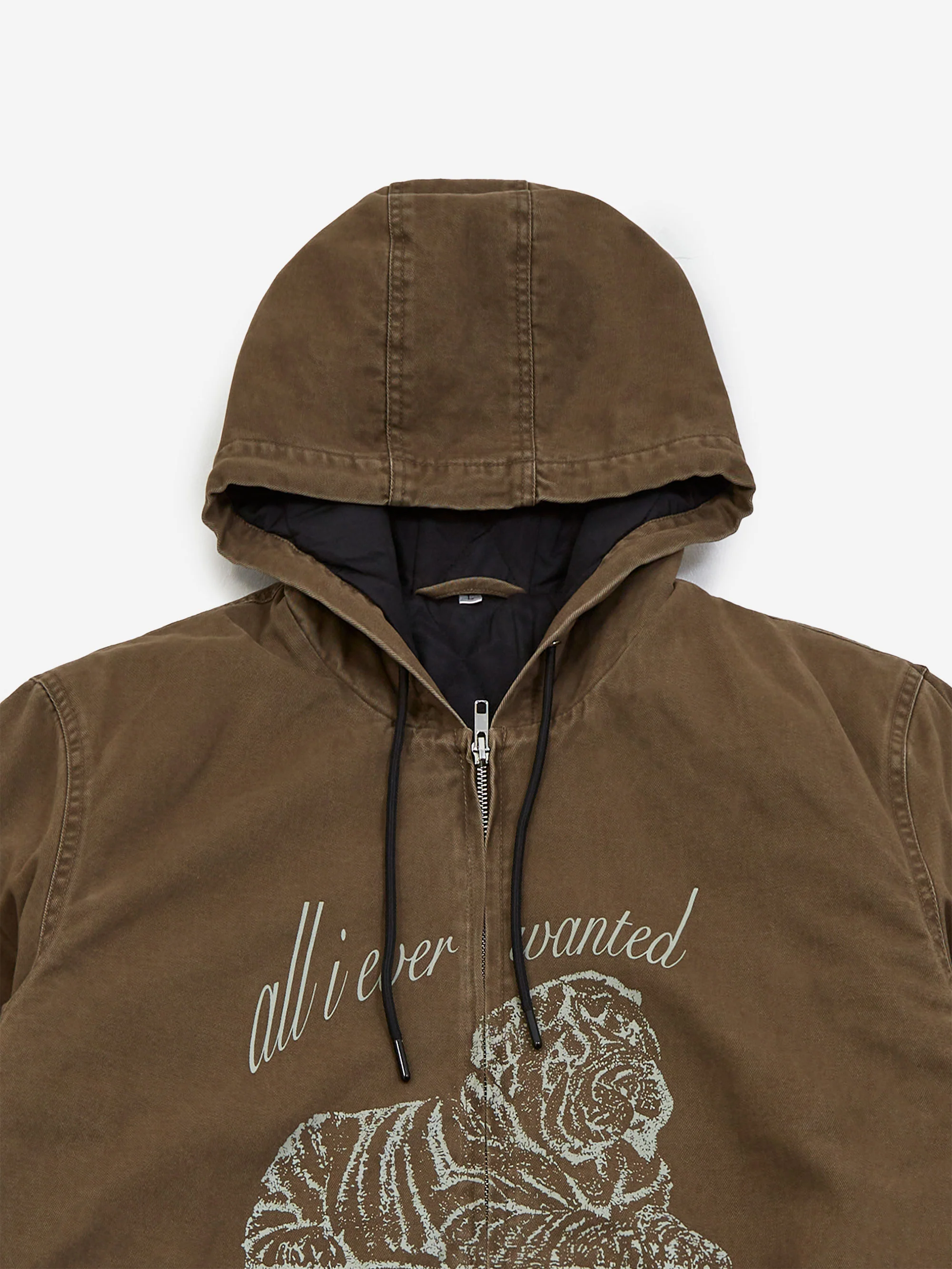 Natra Studios Bear Workwear Jacket - Brown - Image 5