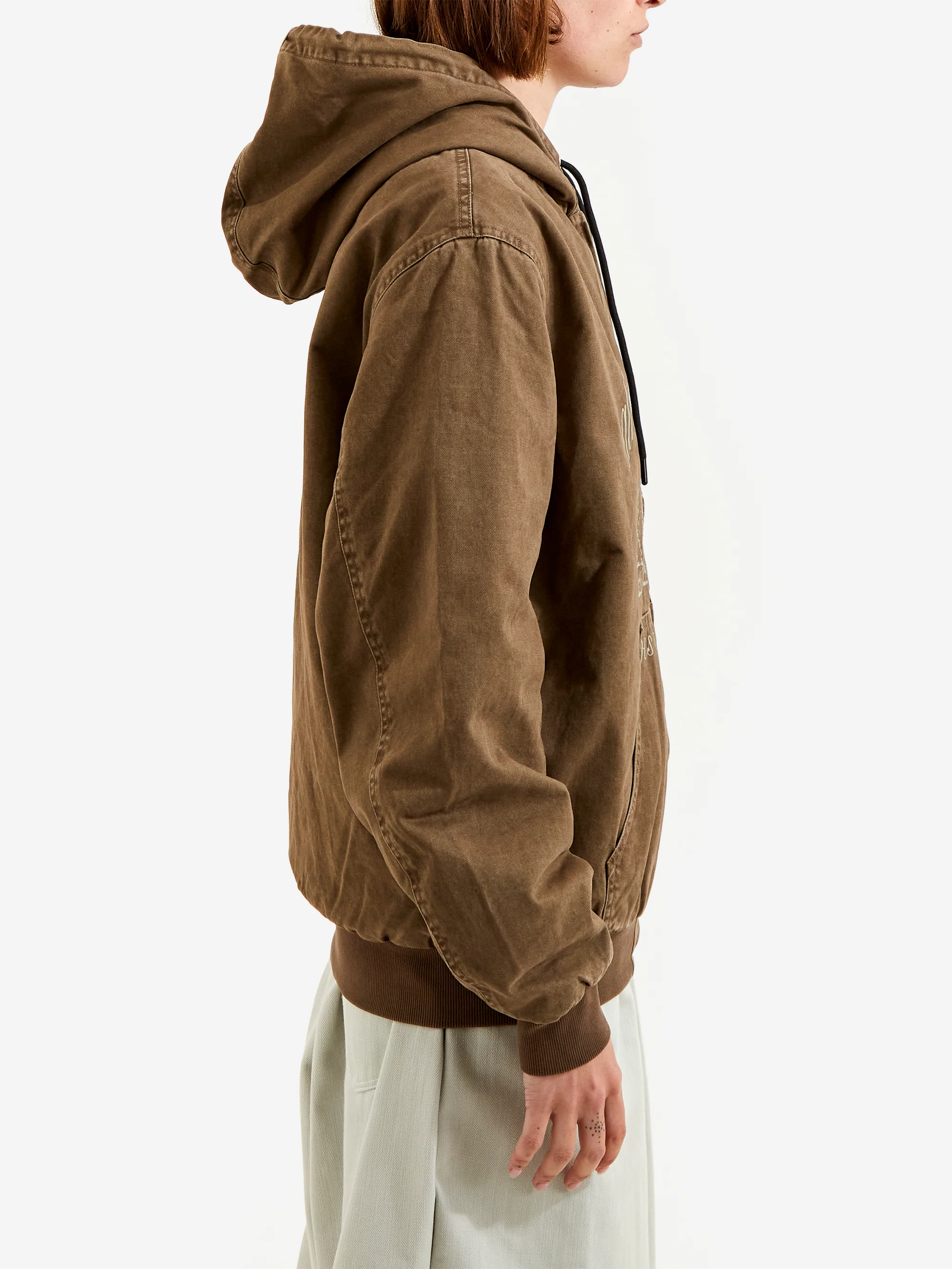 Natra Studios Bear Workwear Jacket - Brown - Image 8