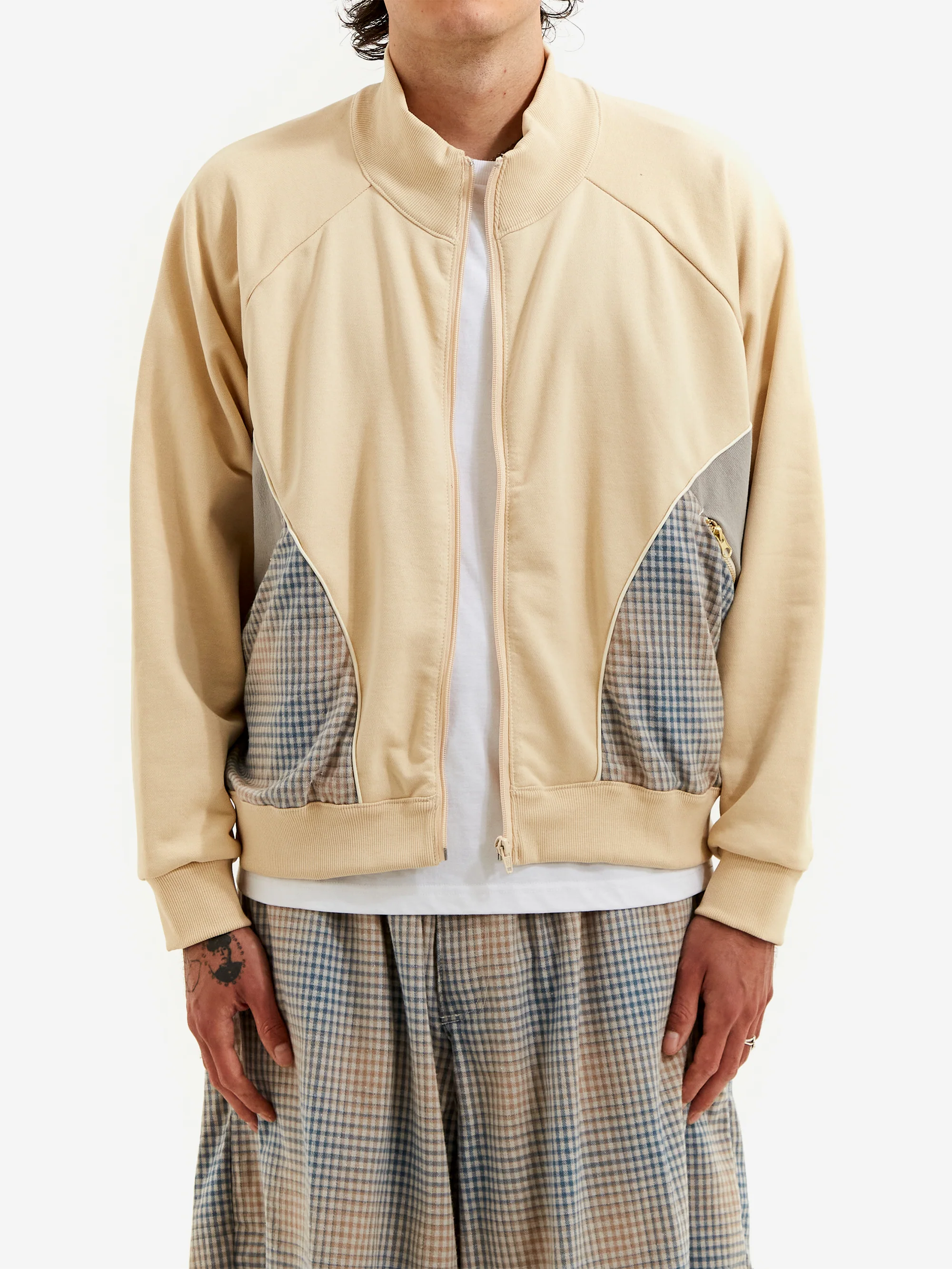 Natra Studios Dylan Track Top - Butter Yellow - Image 5