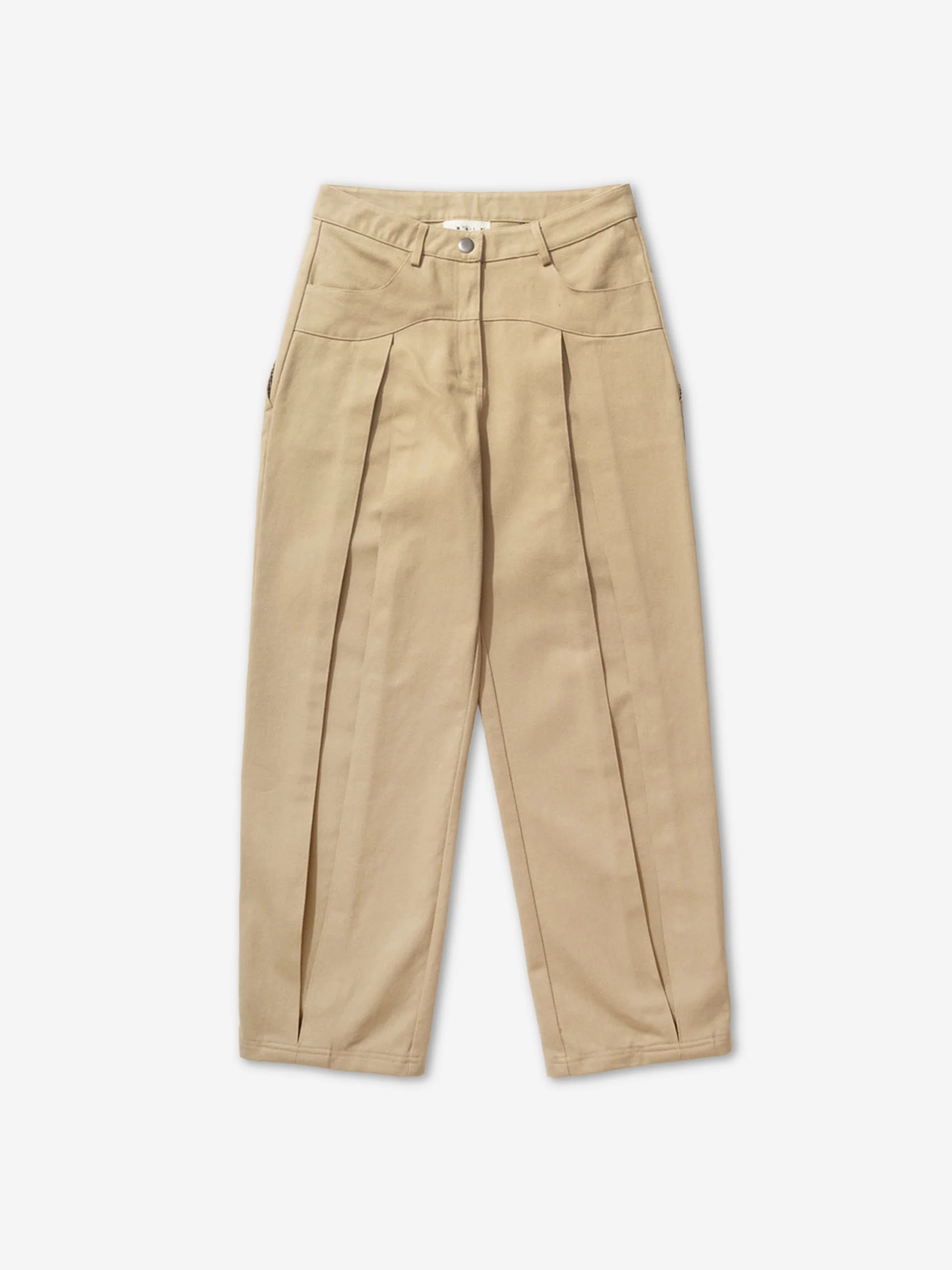 Natra Studios Nellie Pleated Pants - Sage Twill