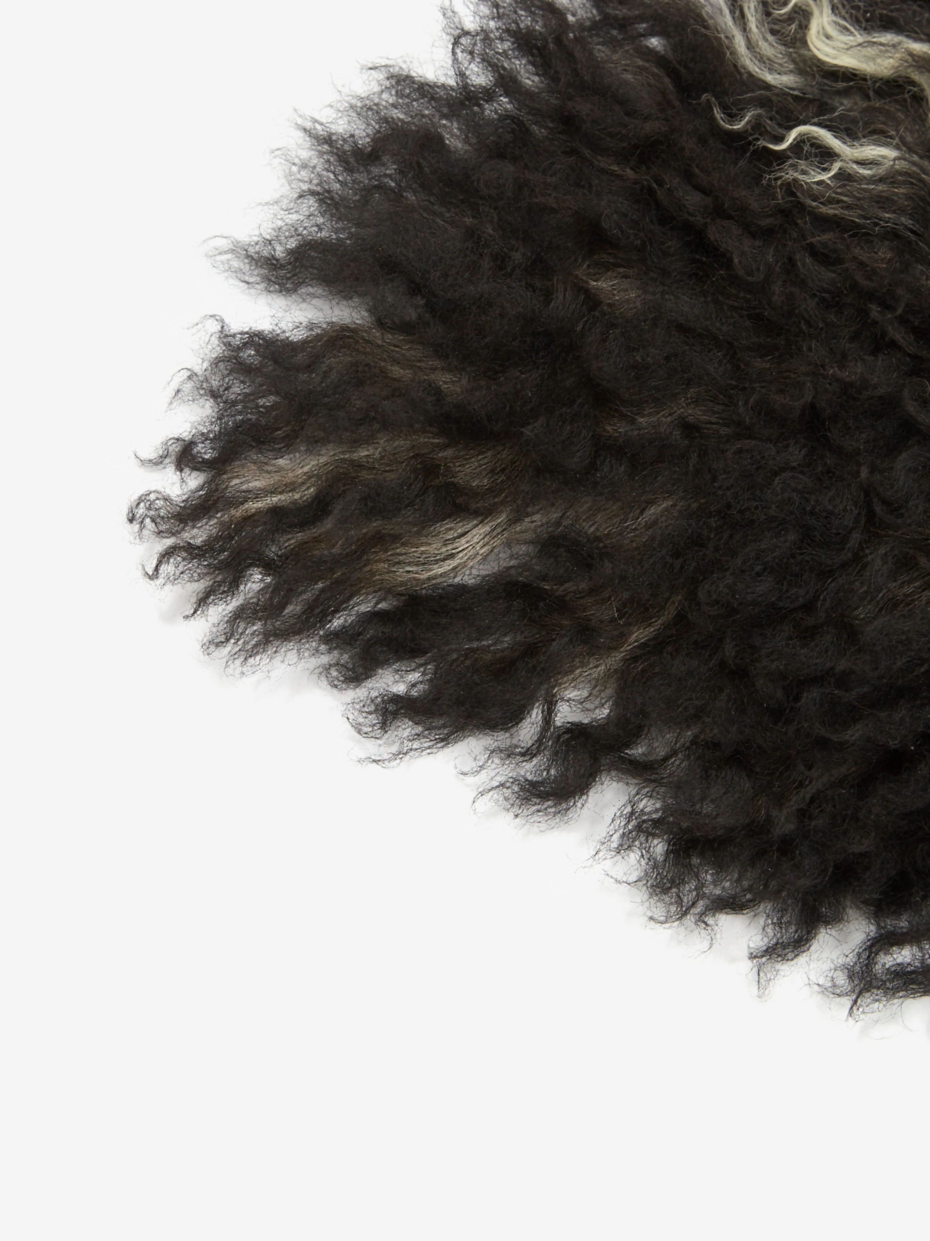 Natures Collection Curly Sheepskin Rug - Mix - Image 3