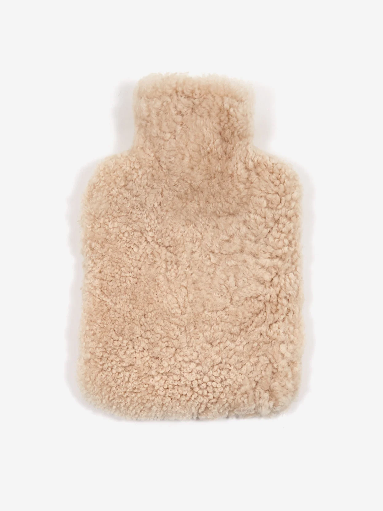 Natures Collection Sheepskin Hot Water Bottle - Pearl