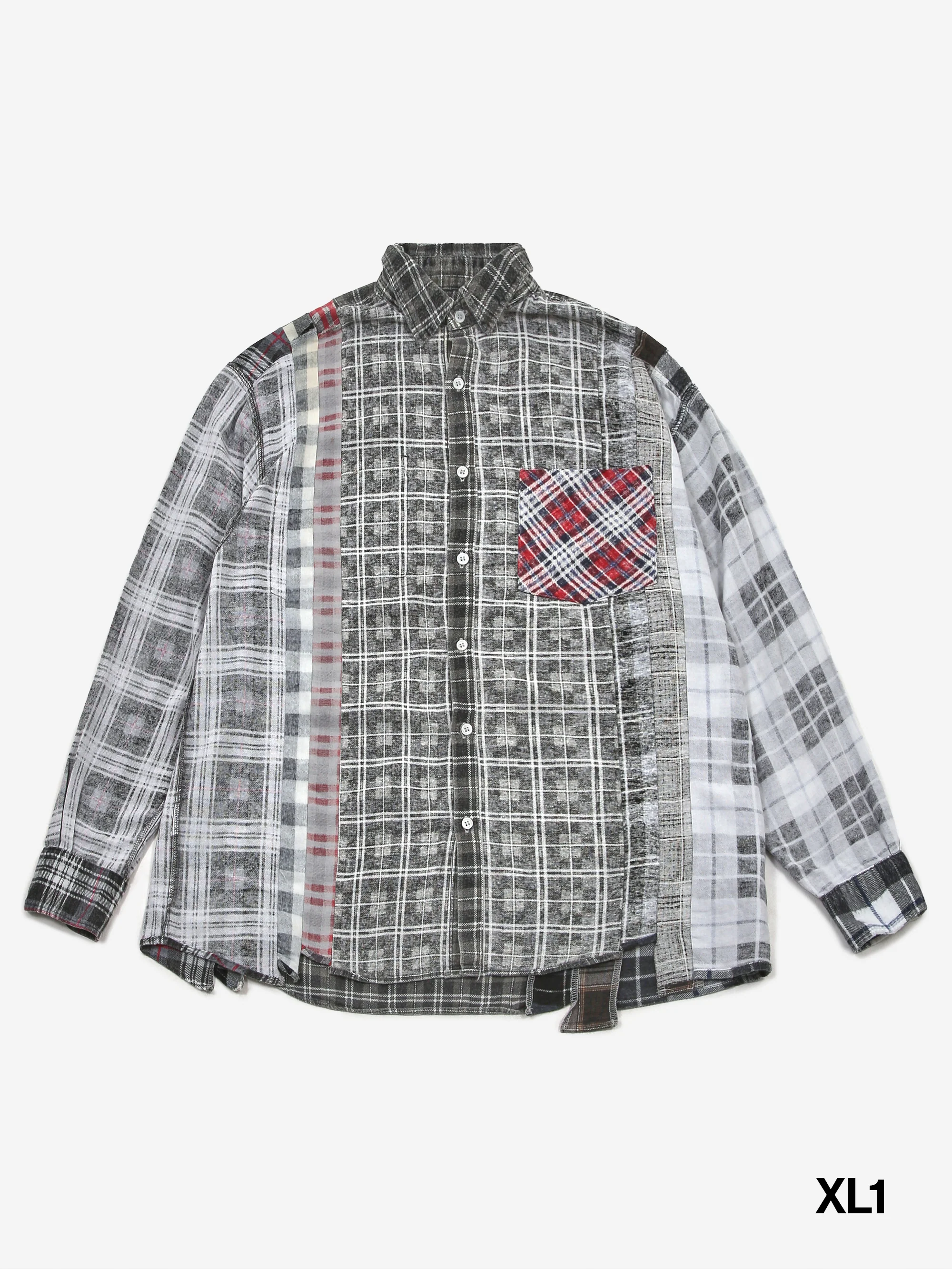 Needles 7 Cuts Flannel Shirt - Multi - Image 11