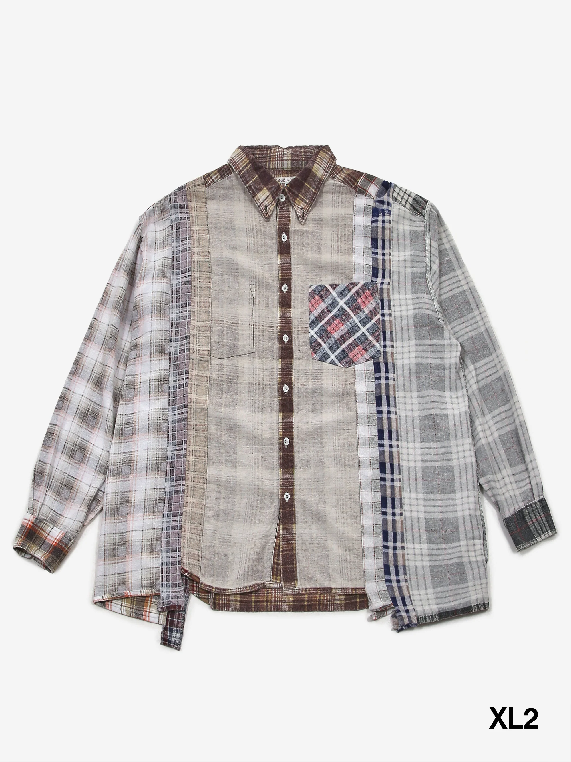 Needles 7 Cuts Flannel Shirt - Multi - Image 12