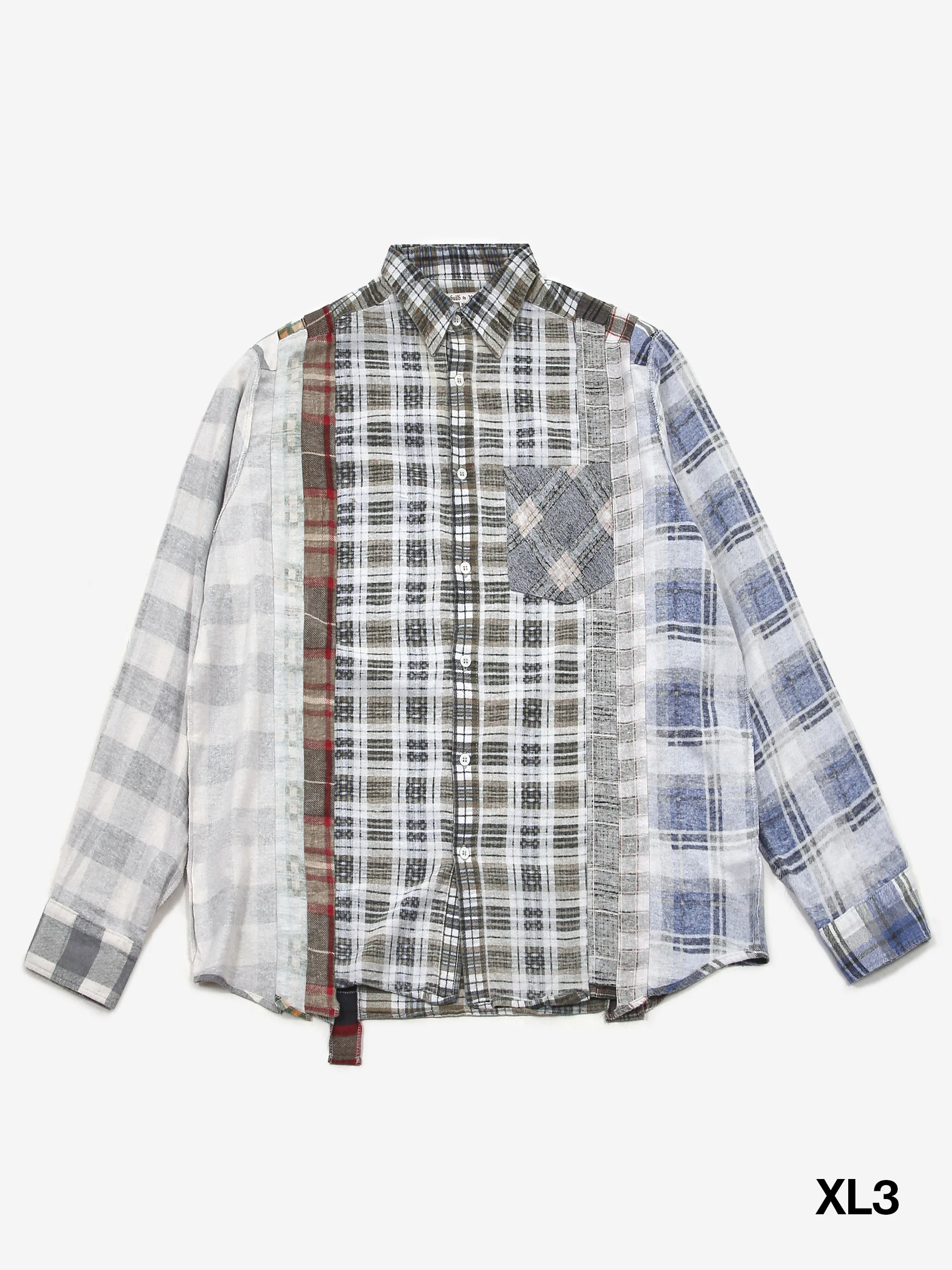 Needles 7 Cuts Flannel Shirt - Multi - Image 13