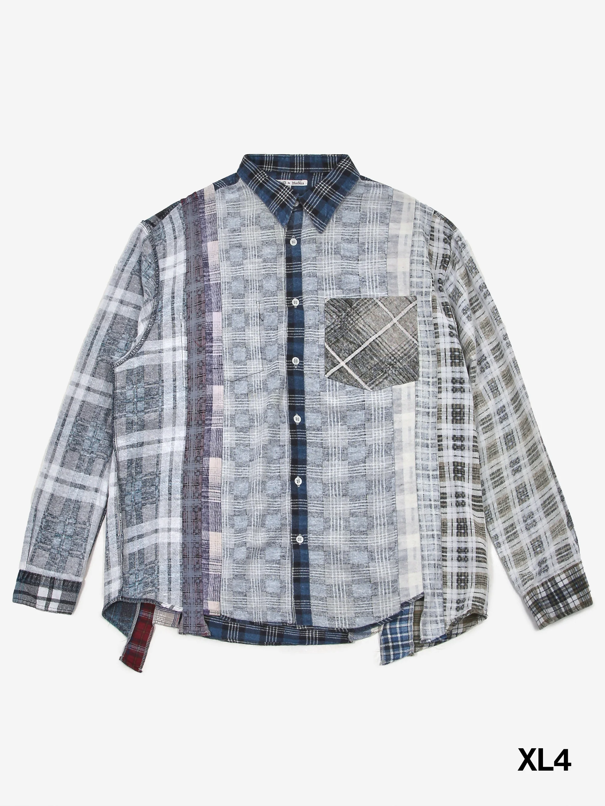 Needles 7 Cuts Flannel Shirt - Multi - Image 14