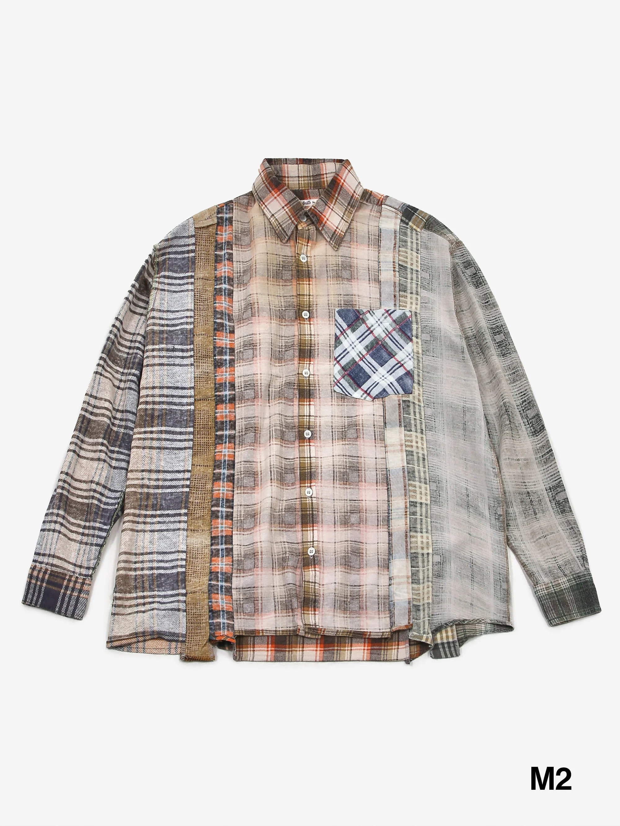 Needles 7 Cuts Flannel Shirt - Multi - Image 3