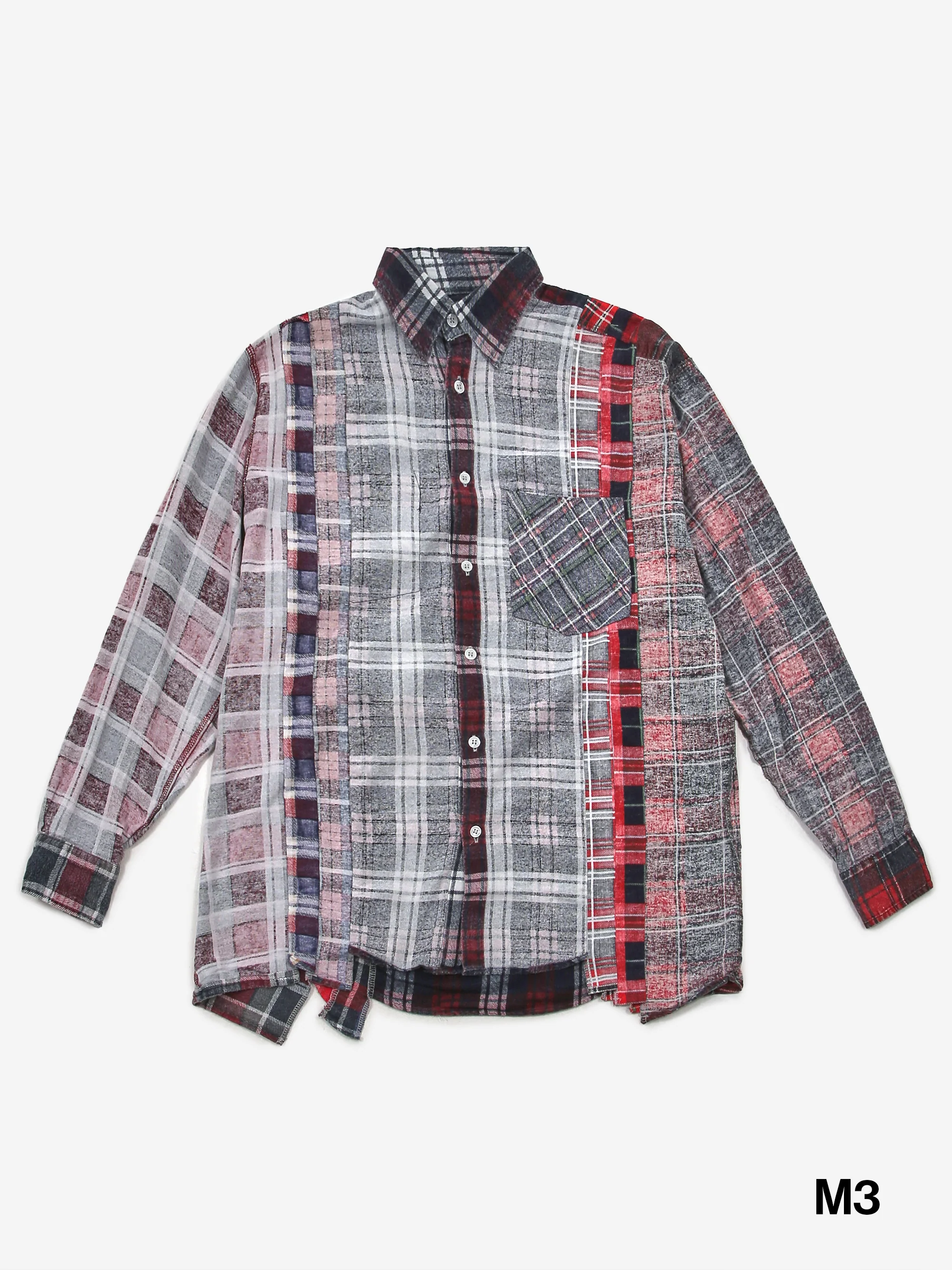 Needles 7 Cuts Flannel Shirt - Multi - Image 4