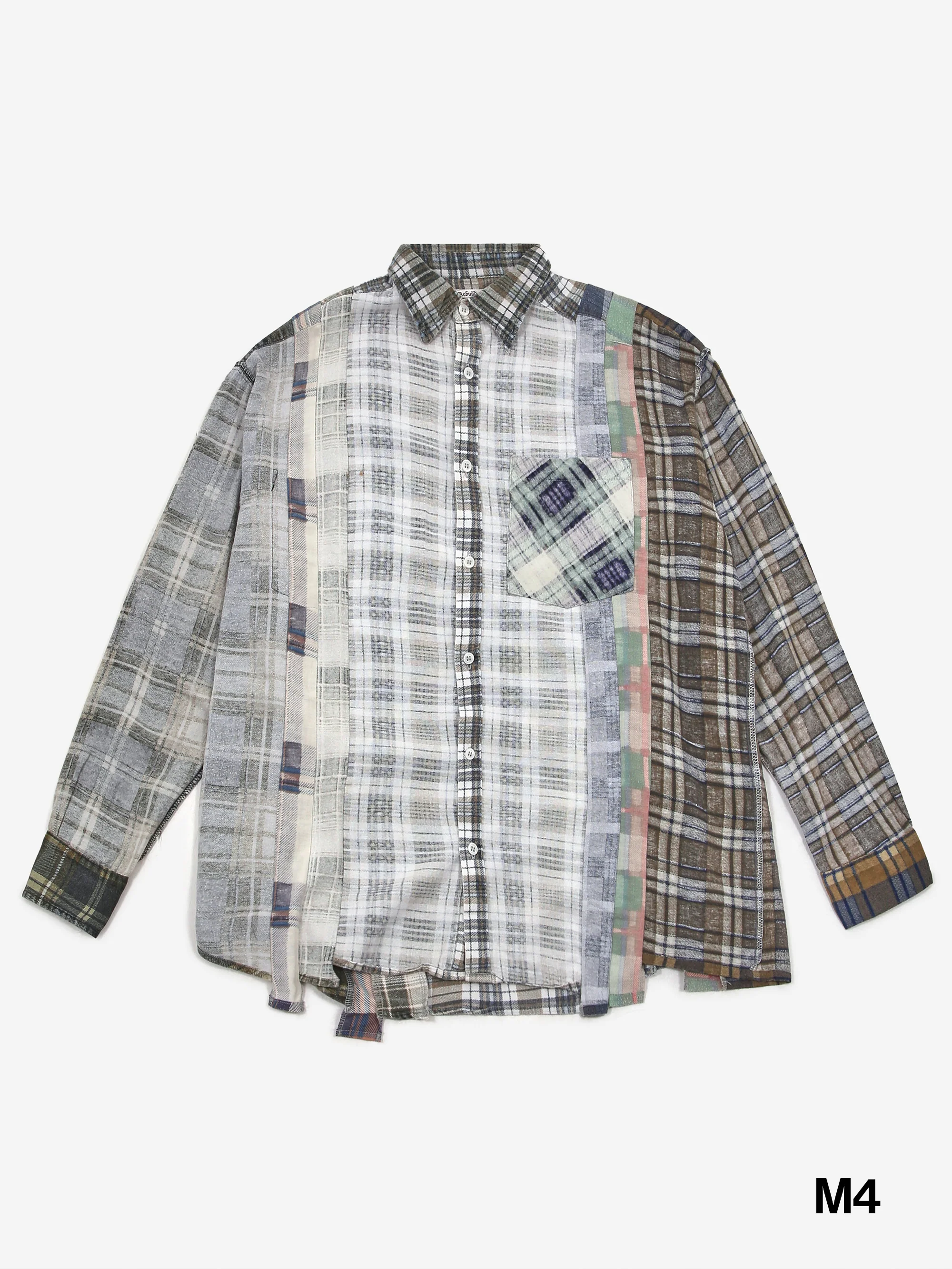 Needles 7 Cuts Flannel Shirt - Multi - Image 5