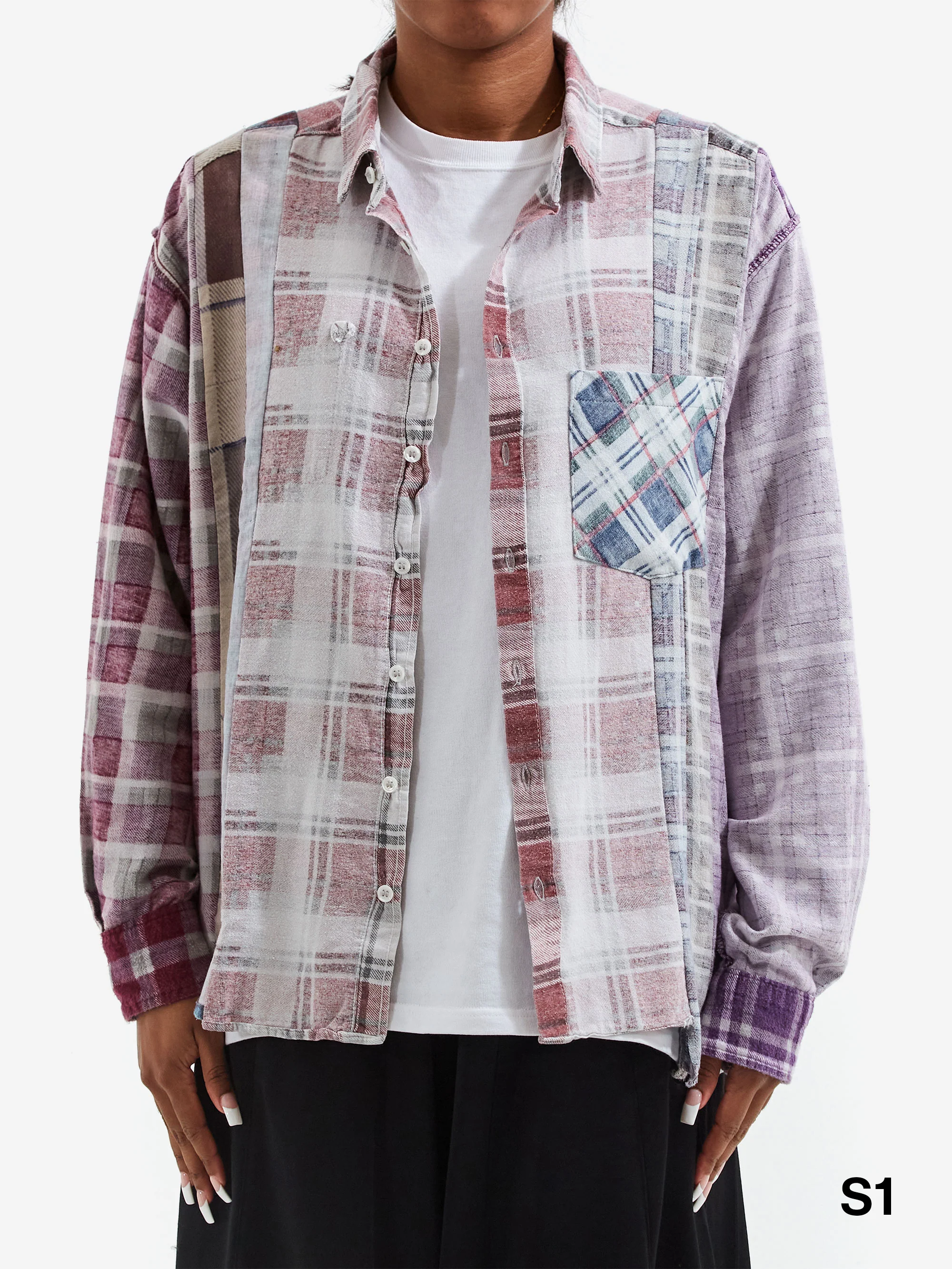 Needles 7 Cuts Flannel Shirt W - Multi - Image 10