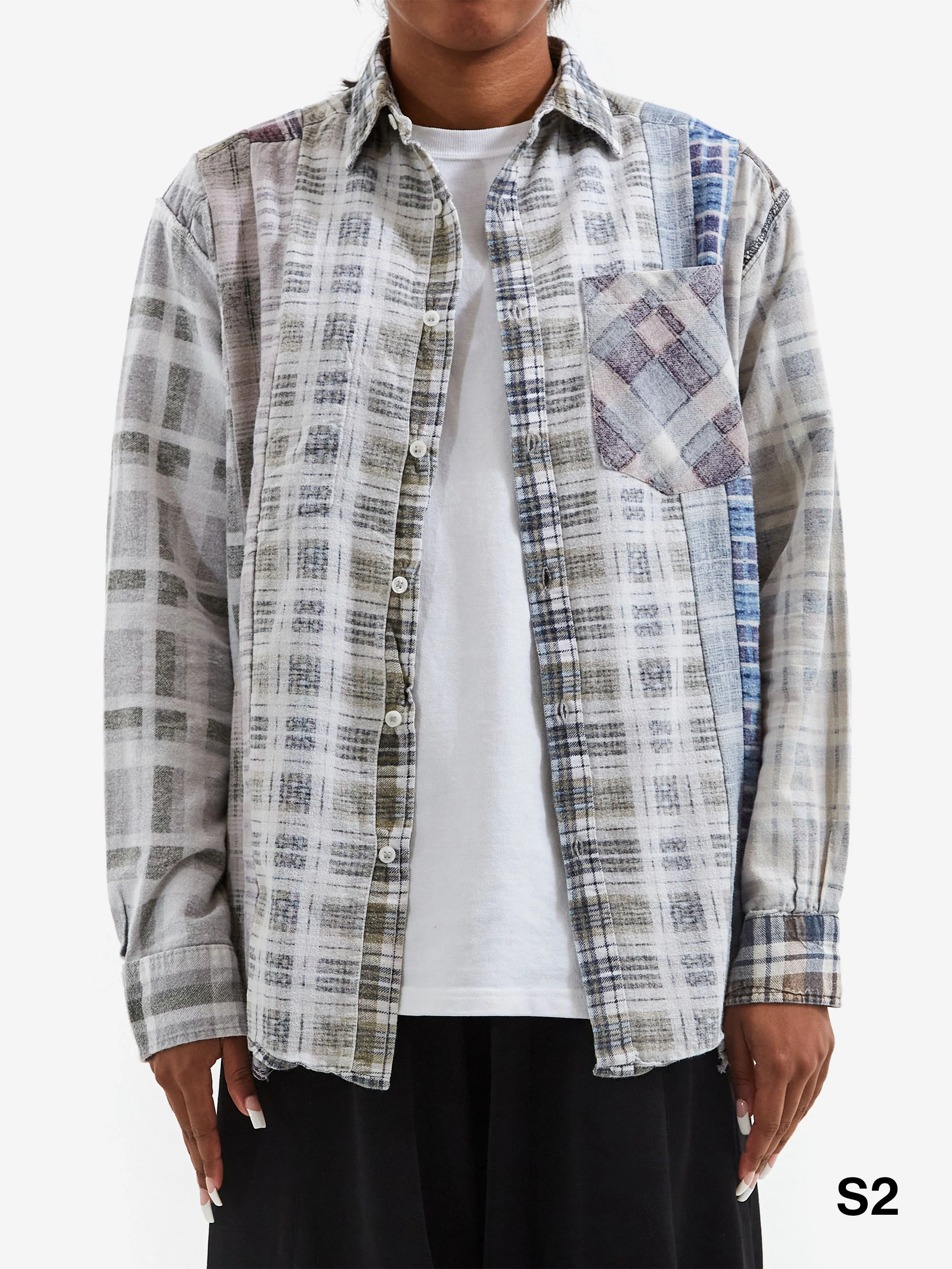 Needles 7 Cuts Flannel Shirt W - Multi - Image 14