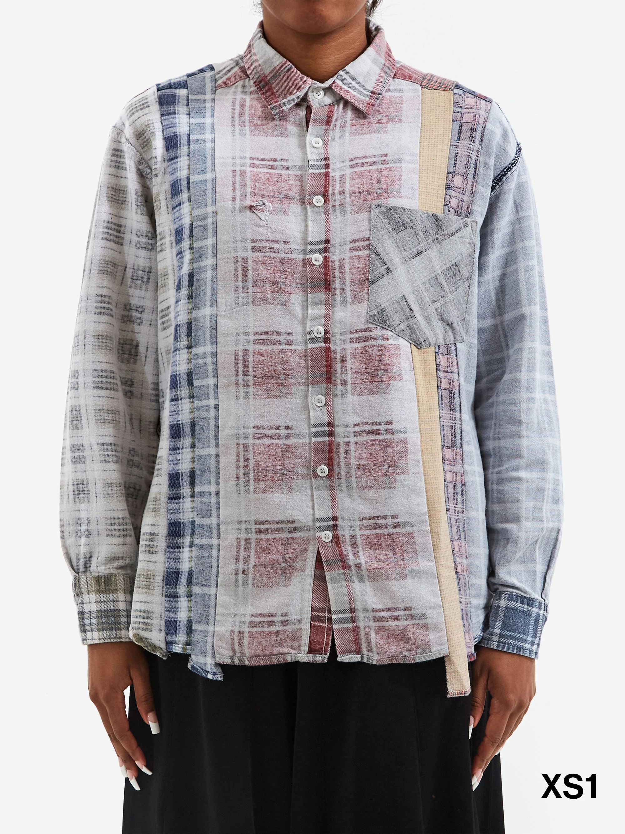 Needles 7 Cuts Flannel Shirt W - Multi - Image 3