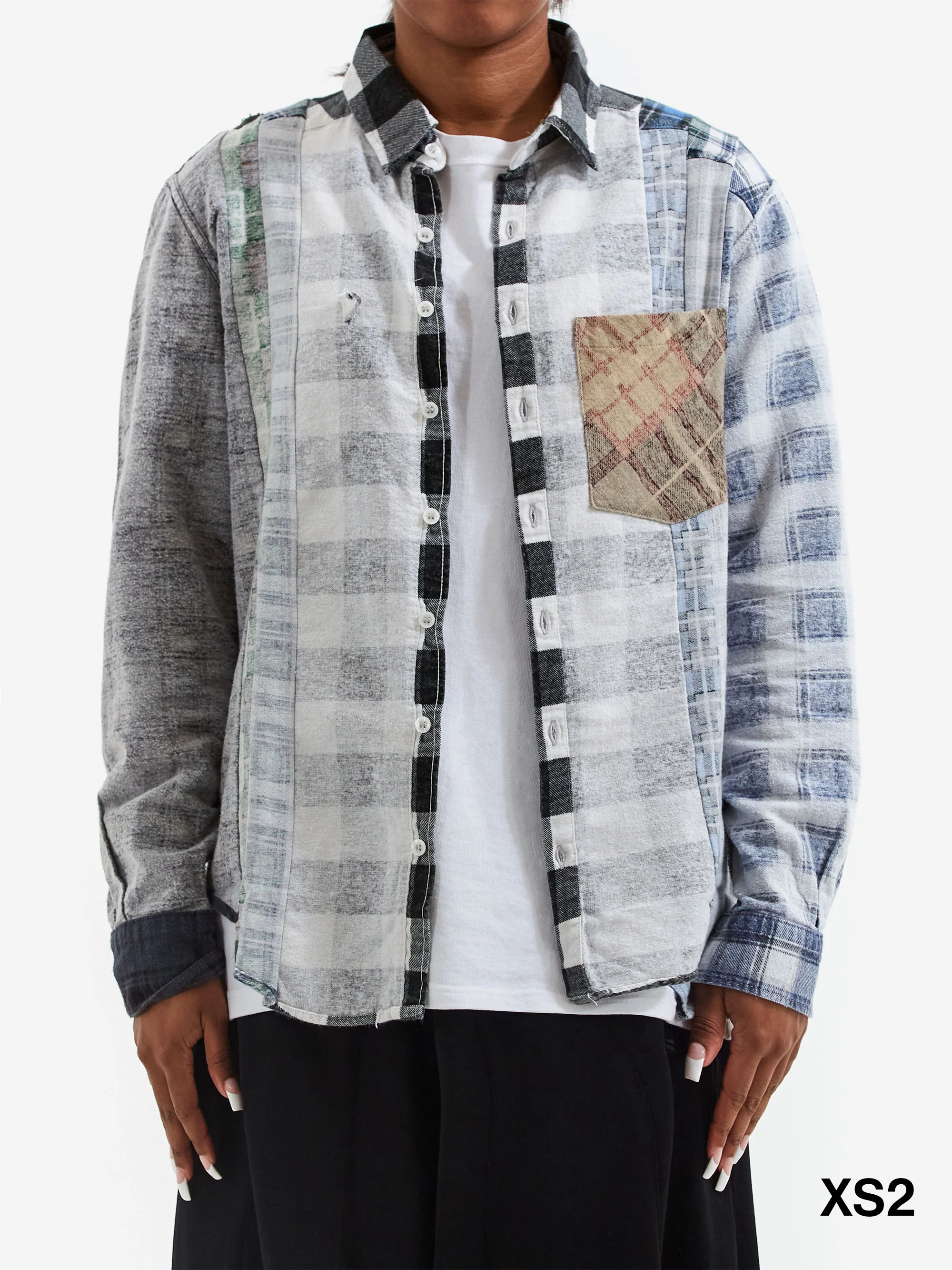 Needles 7 Cuts Flannel Shirt W - Multi - Image 6