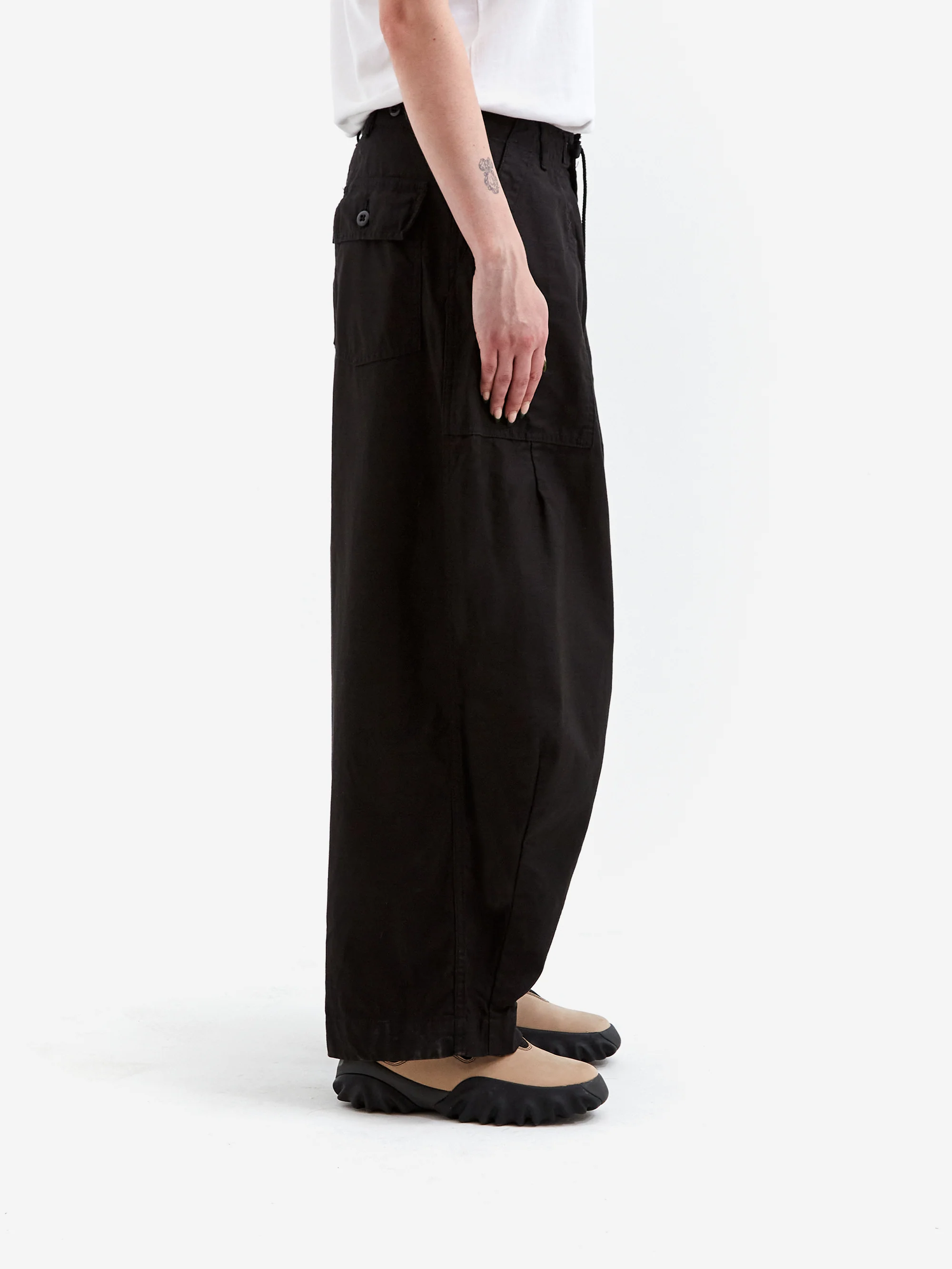 Needles H.D BDU Pant W - Black - Image 5