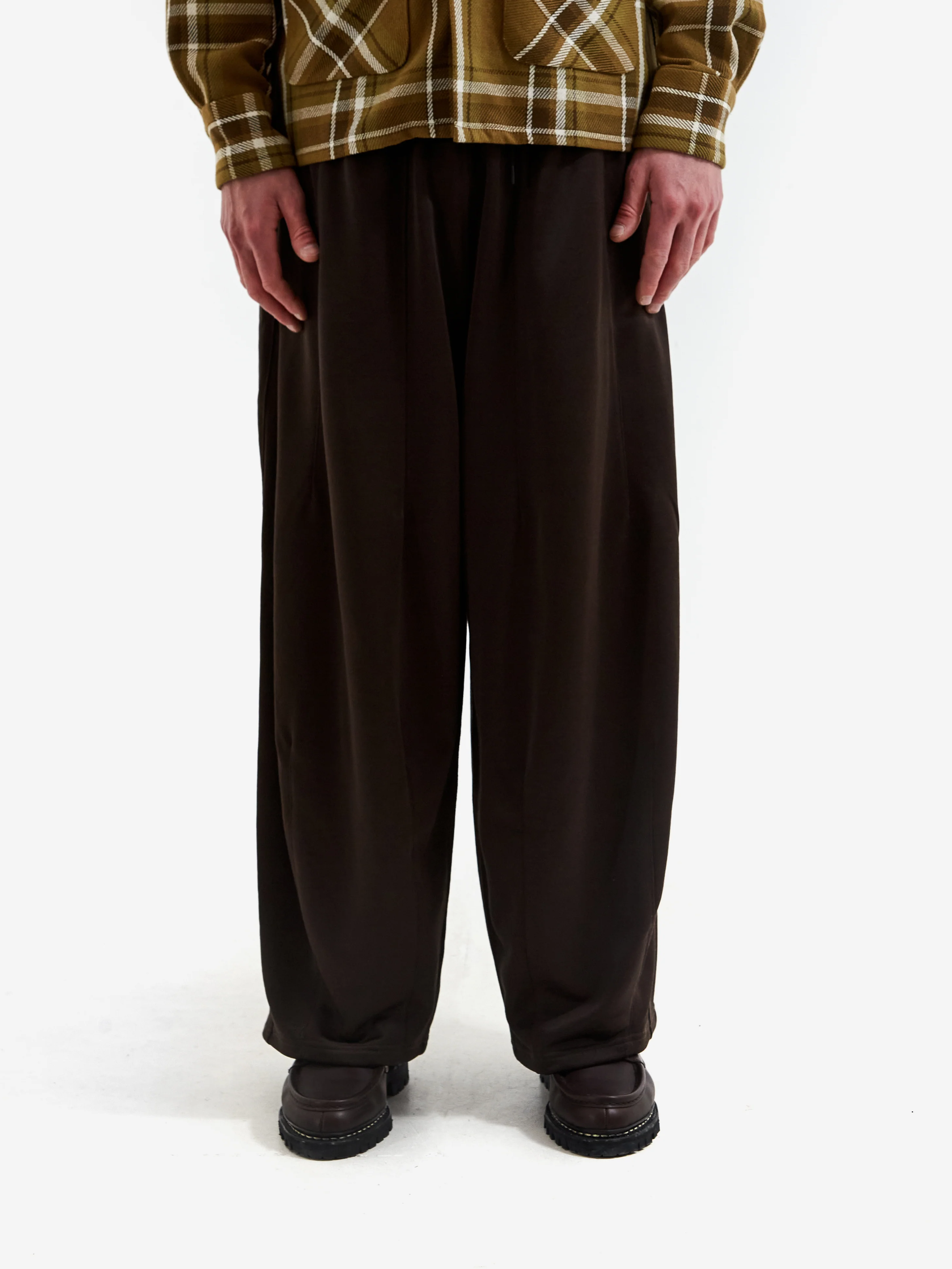 Needles H.D. Jersey Sweat Pant - Dark Brown - Image 2