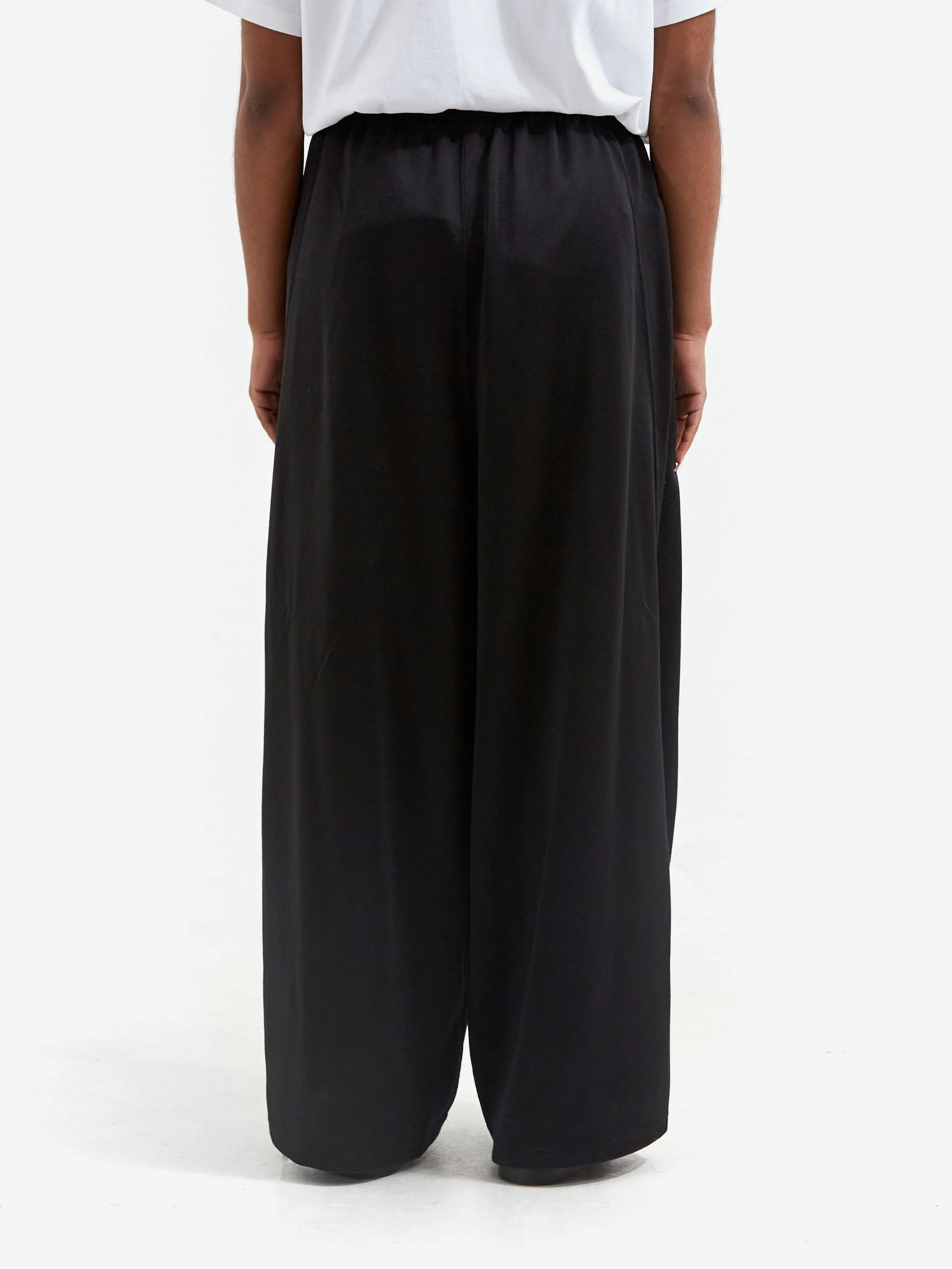Needles H.D. Jersey Sweat Pant W - Black - Image 3
